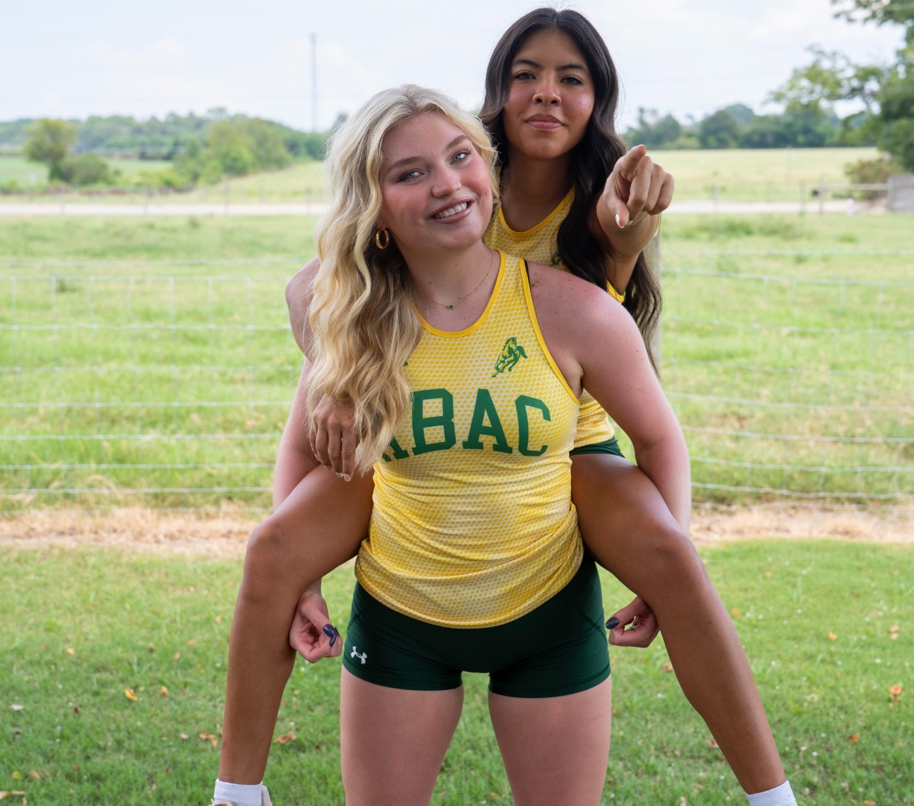 Fillies have fun at cross country Media Day