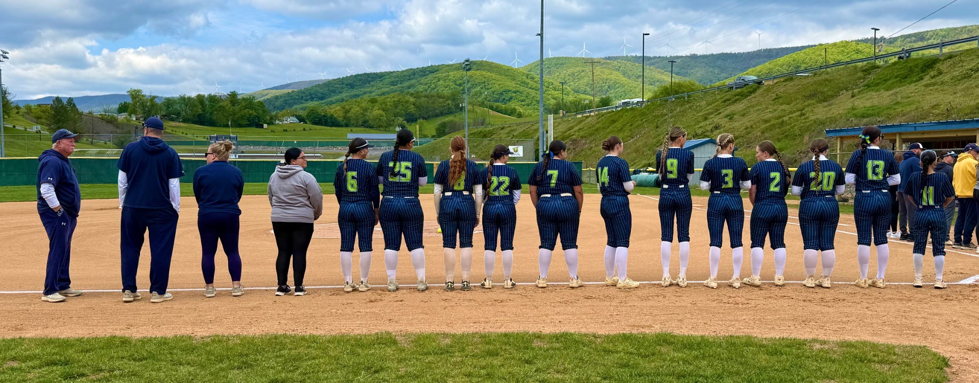 SB v Potomac State line up 2026
