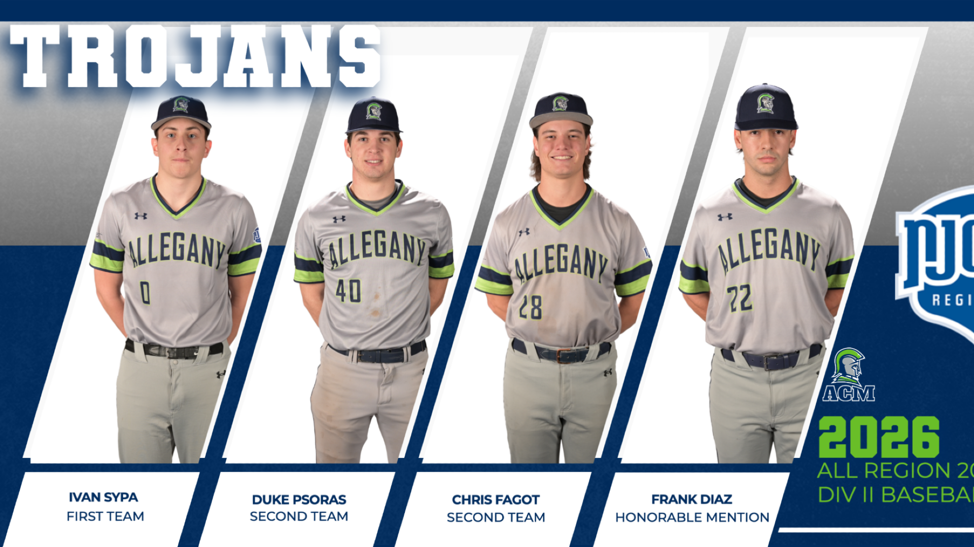 NJCAA All Region 20 BSB 2026 