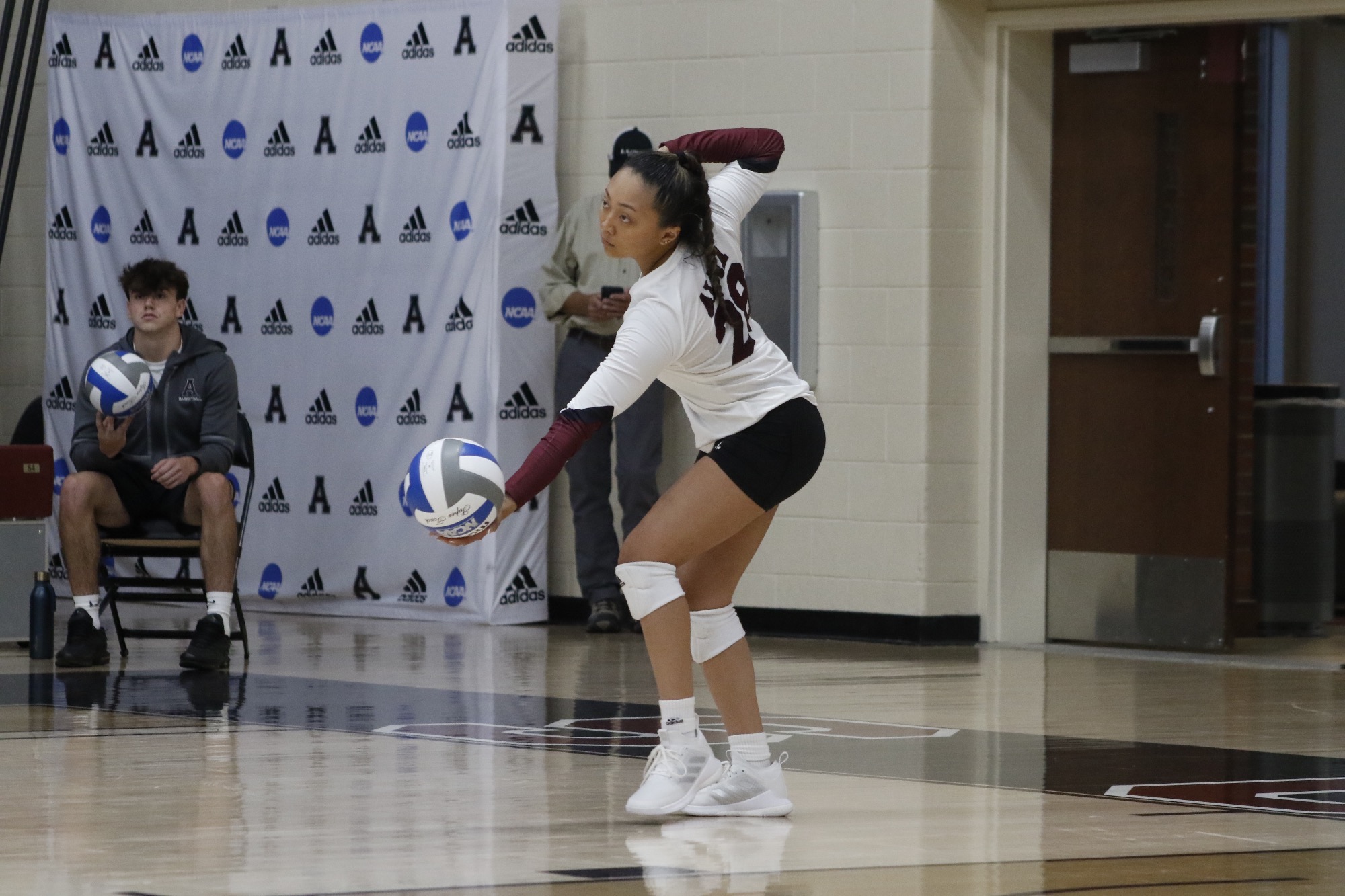 Volleyball Wins by Slimmest of Margins in Day 1 Split at Manchester