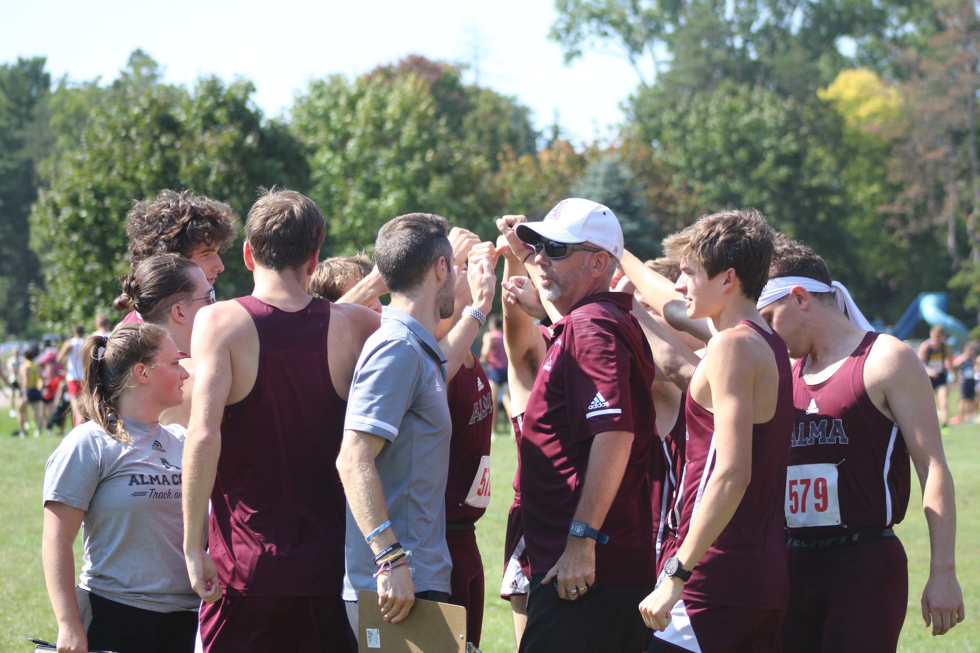 Cross Country Takes Part in the Calvin Knight Invitational - Alma College