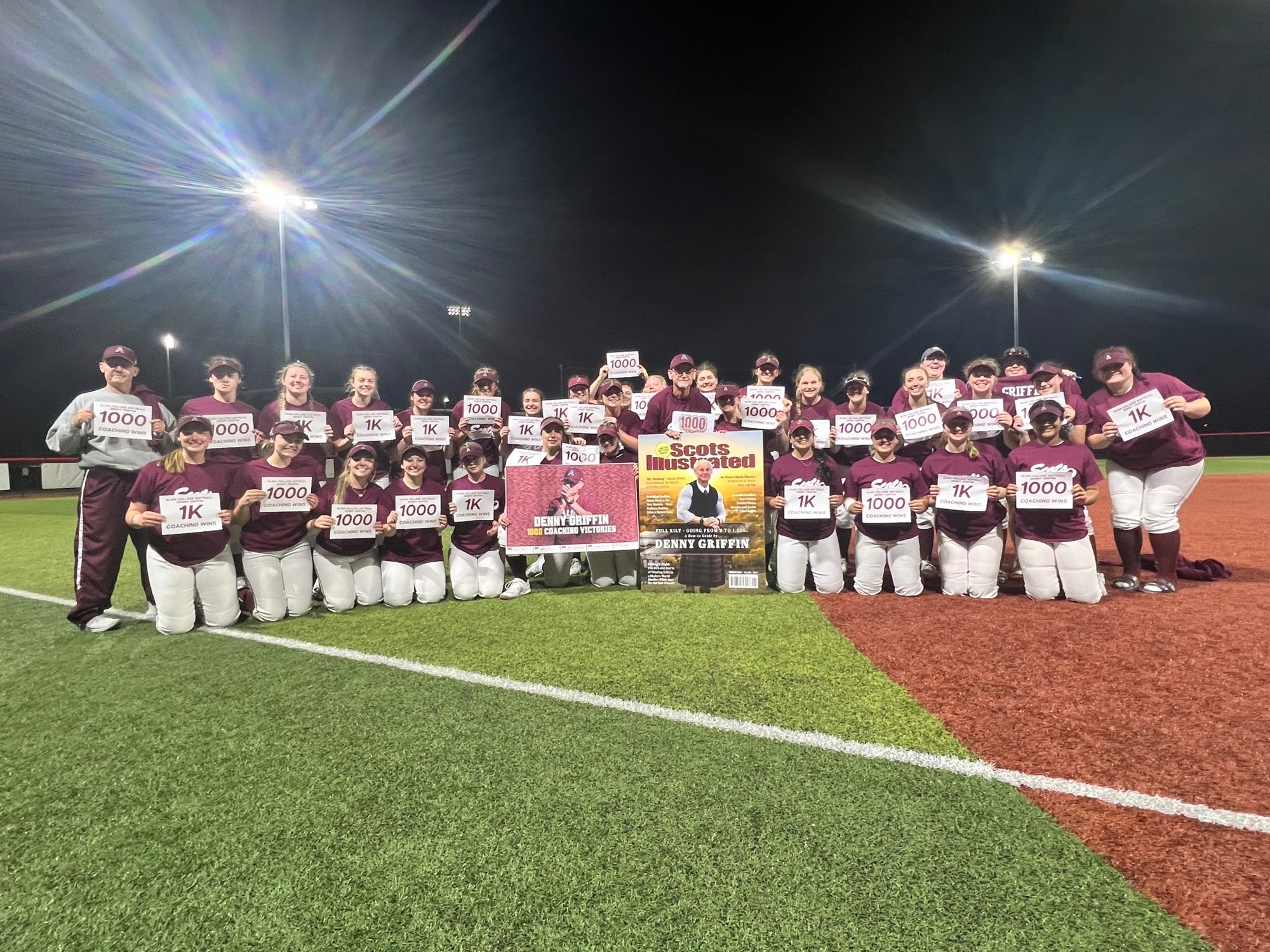 Alma's Griffin Earns 1,000th Victory as Head Softball Coach - Alma College