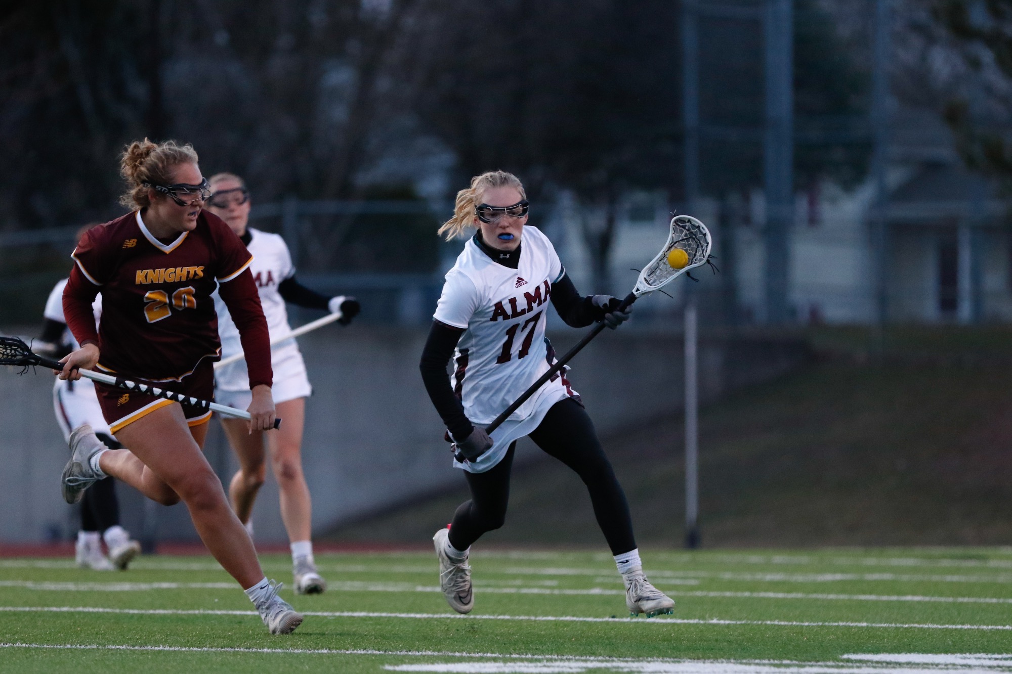 M Durham runs with the ball