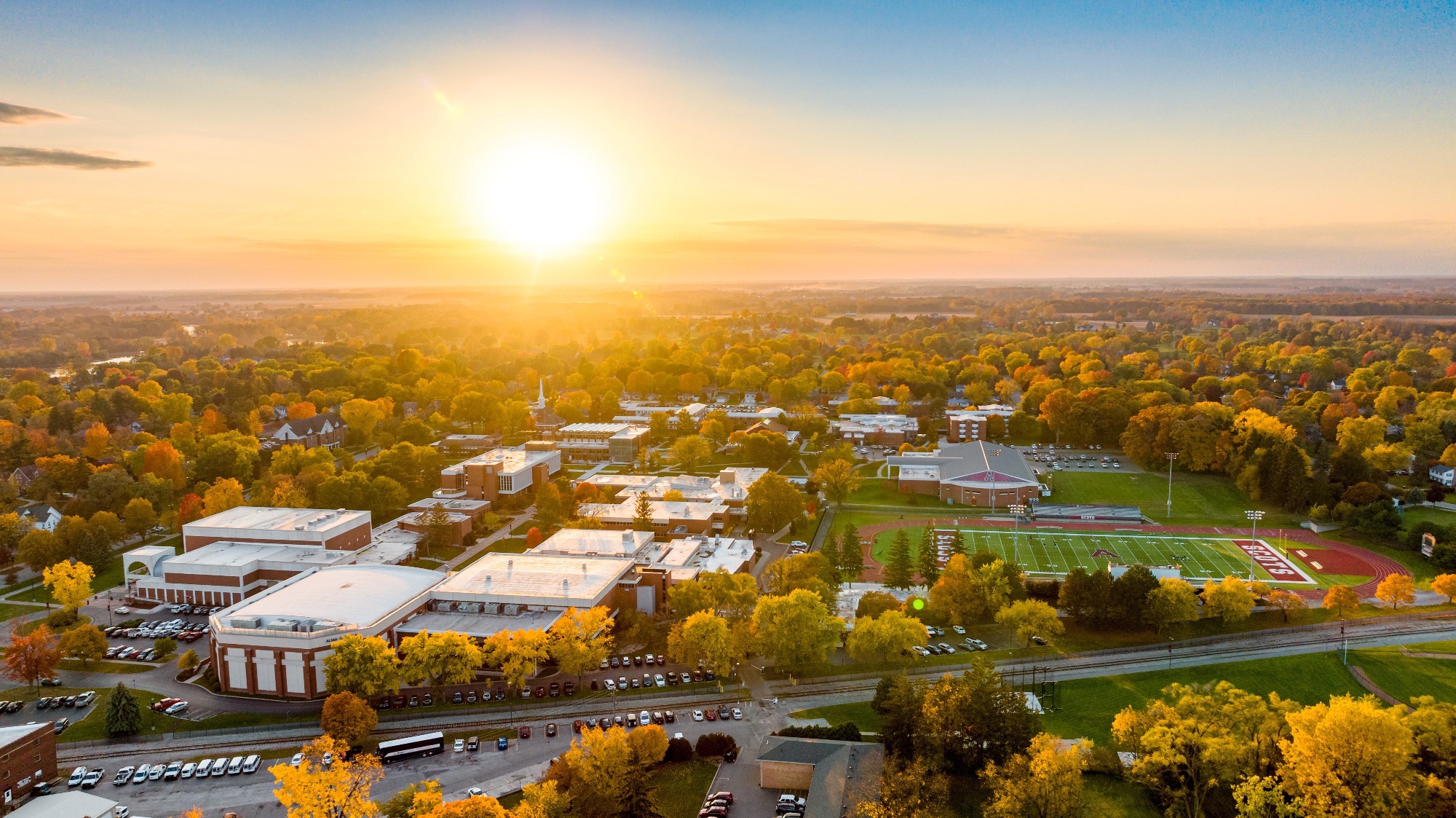 Alma College Campus Overview