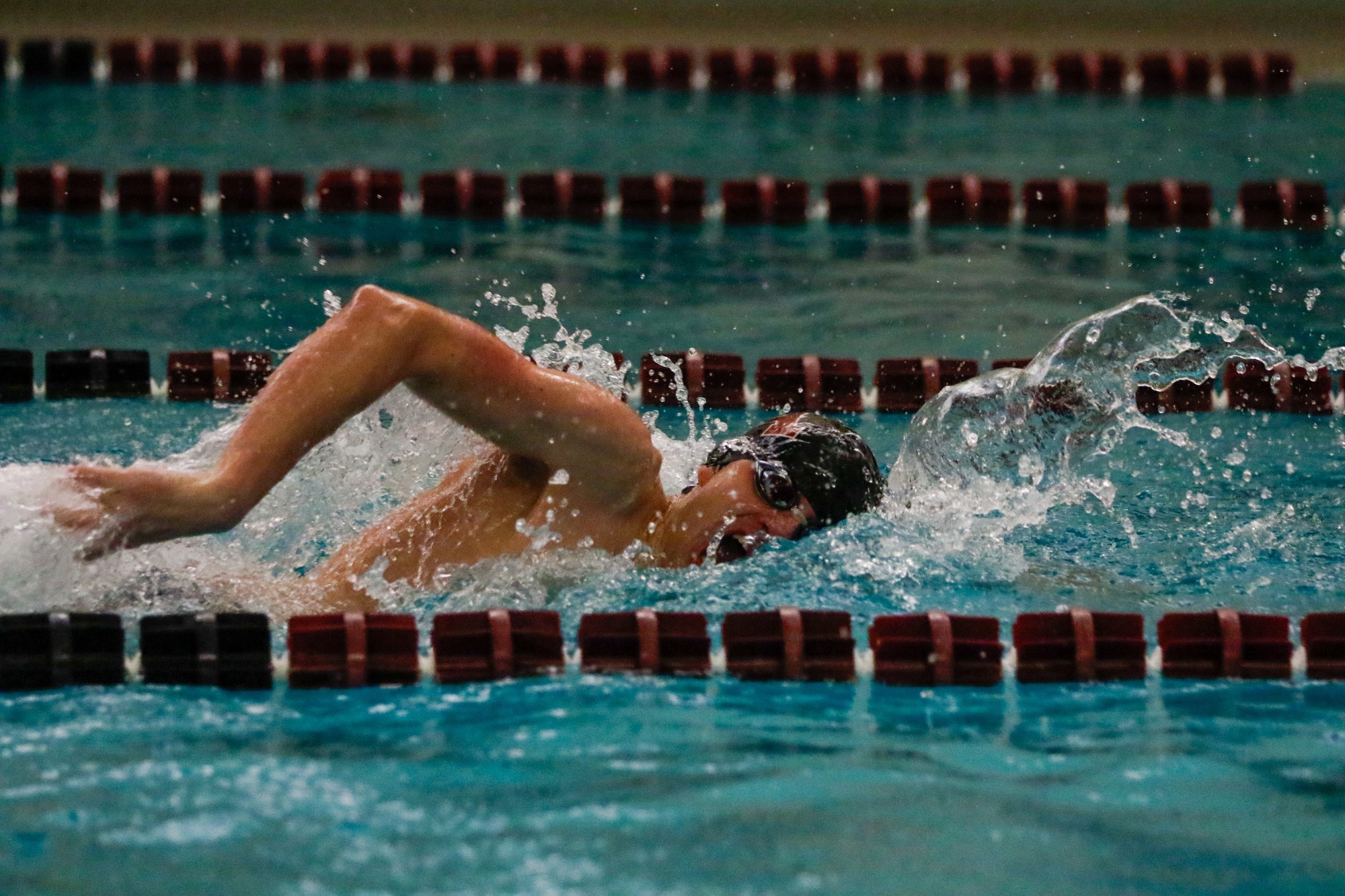 E Mull in the 1000 freestyle