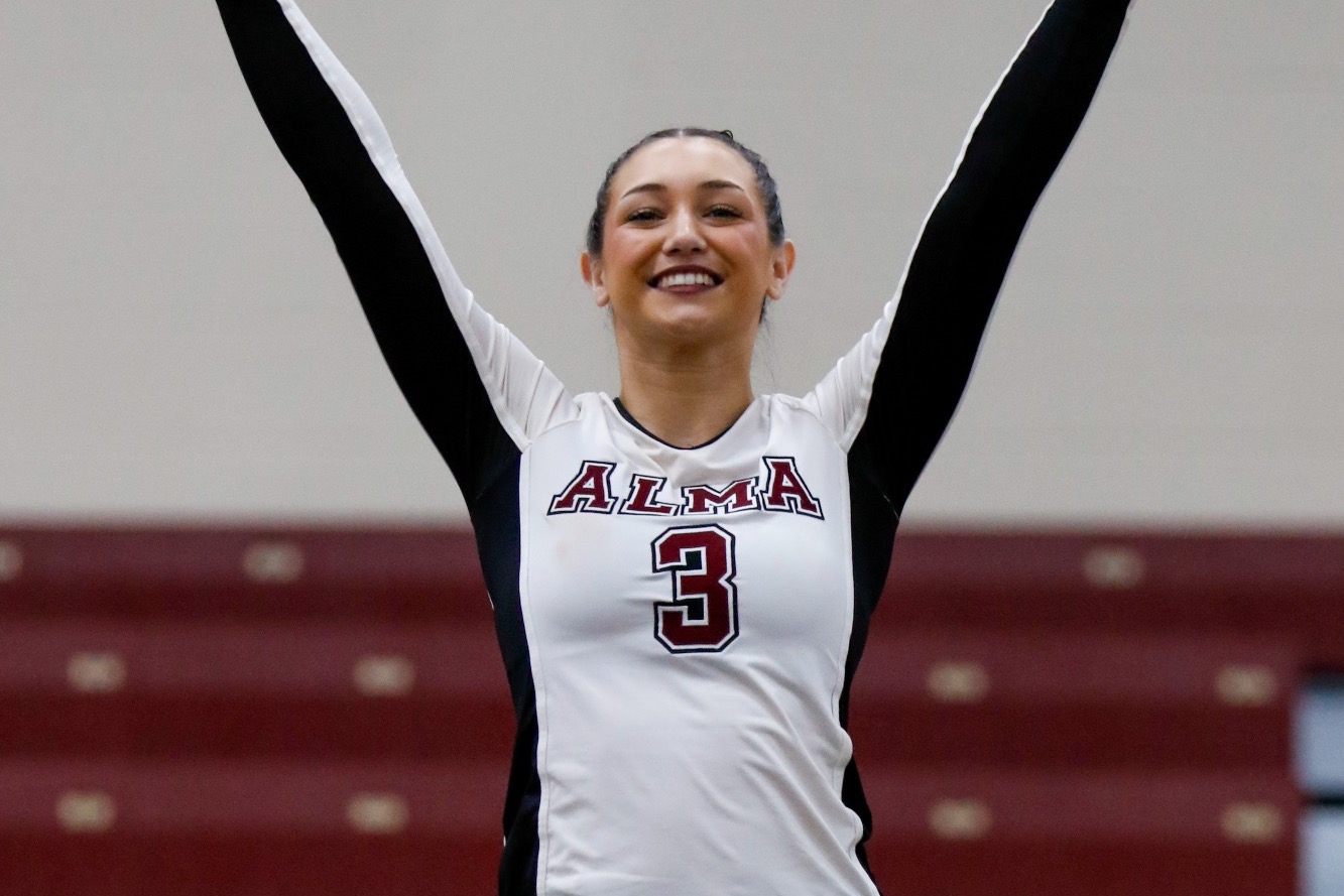 J Ybarra atop a partner stunt