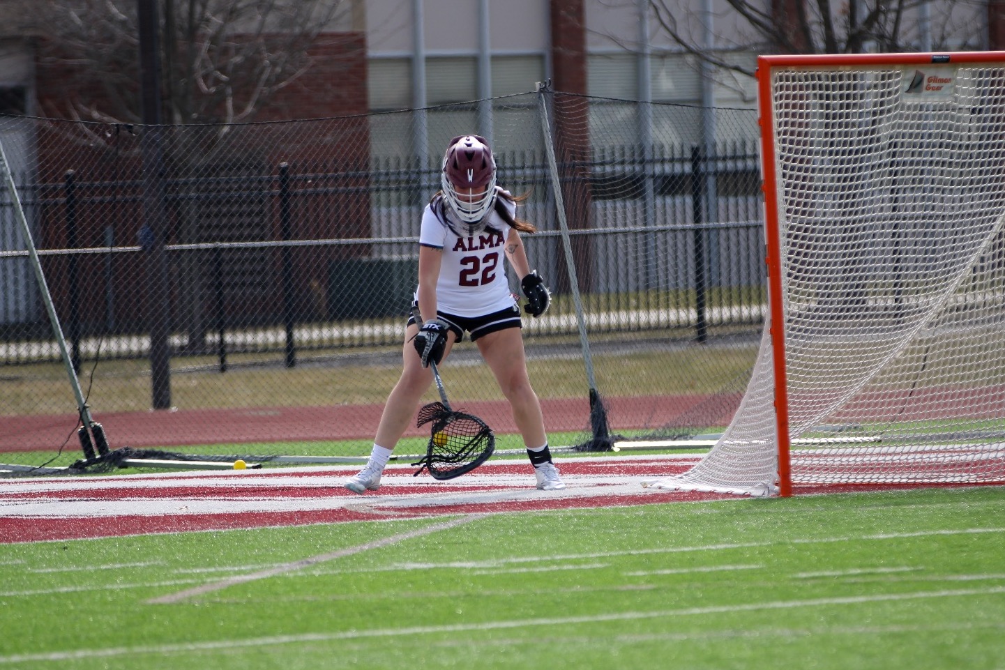 M Ramirez tracks down a ball