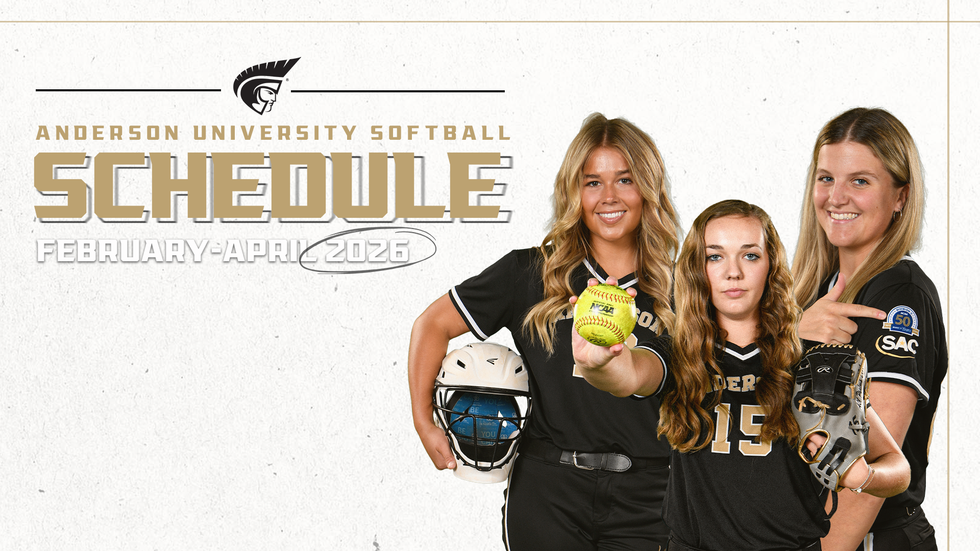 AU Softball 2025 Schedule