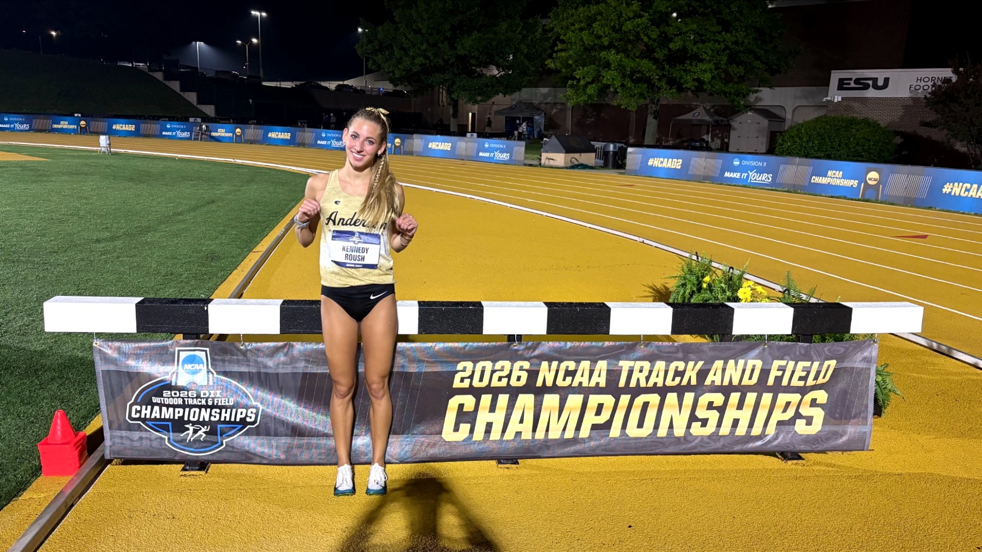 Kennedy at Outdoor National Championships, All-American