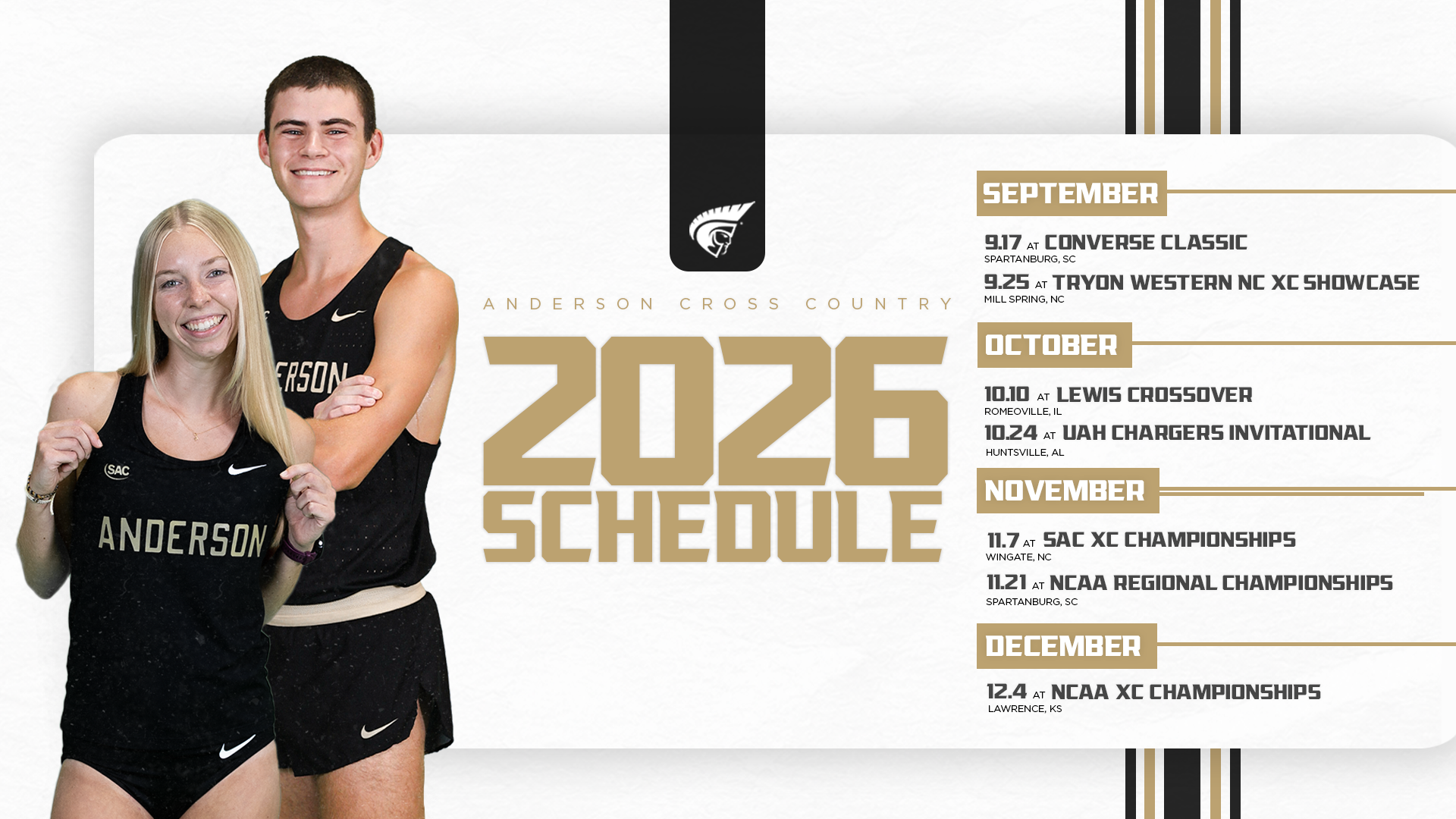 2026 XC Schedule