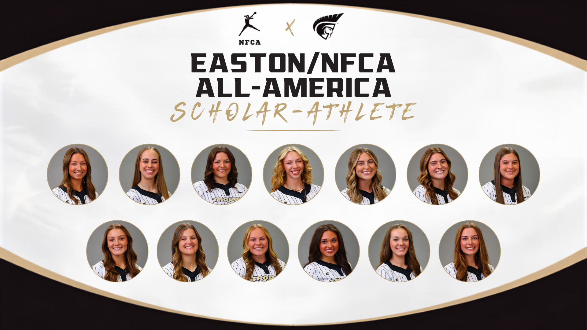 AU Softball Easton/NFCA All-America Scholar Athlete awards