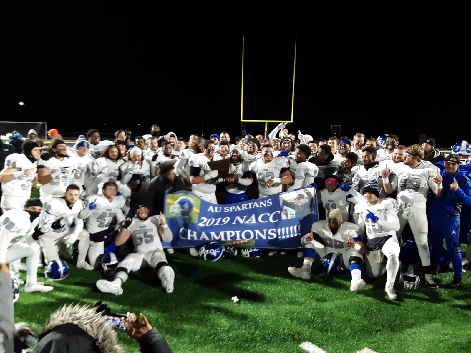 Spartans leave no doubt in securing out right NACC title Aurora