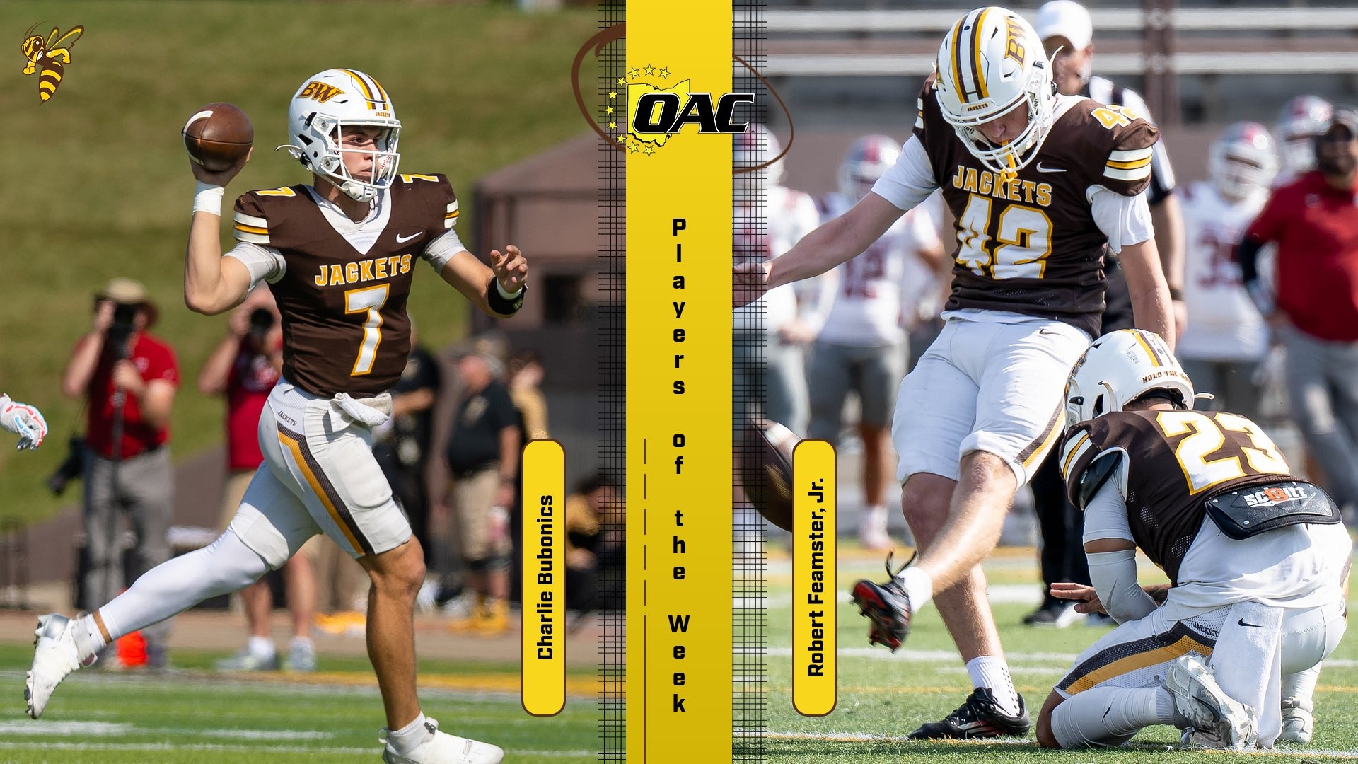 2025 OAC Players of the Week - November 17