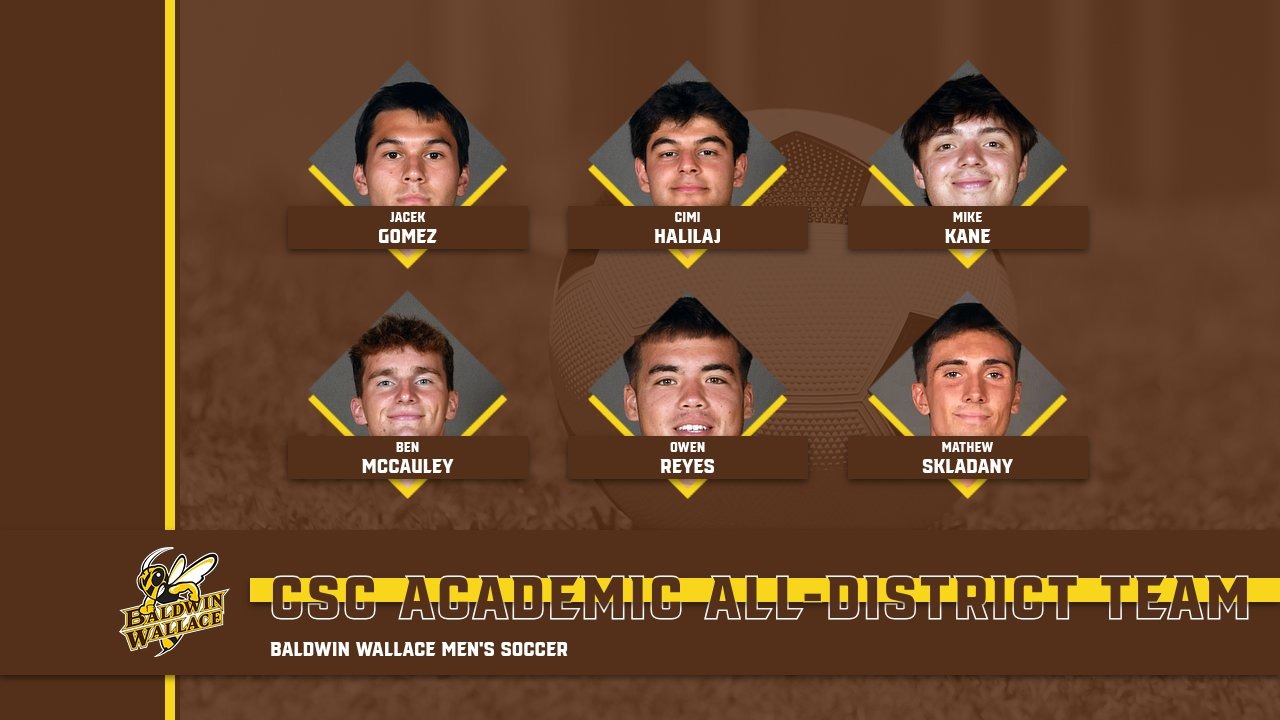 2025 Men's Soccer Academic All-District Team