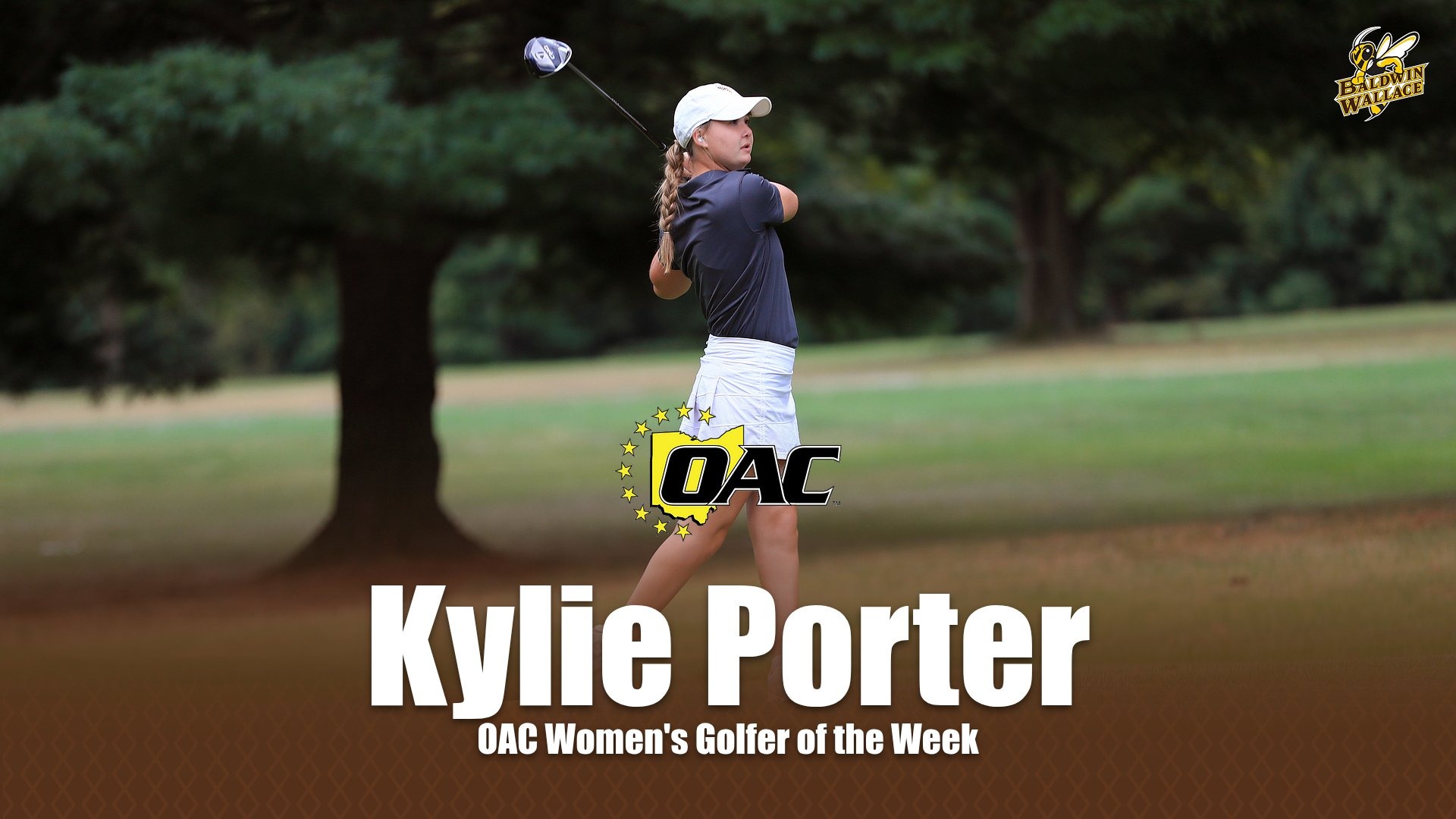 Porter OAC Golfer of Week - Sept. 23
