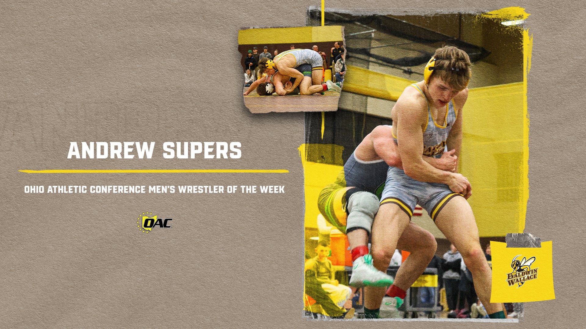 OAC Men's Wrestler of the Week - January 19