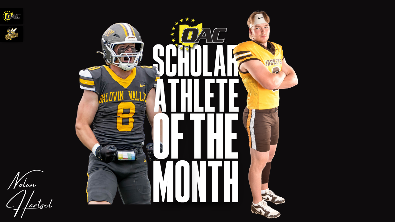Nolan Hartsel - OAC Scholar Athlete of the Month
