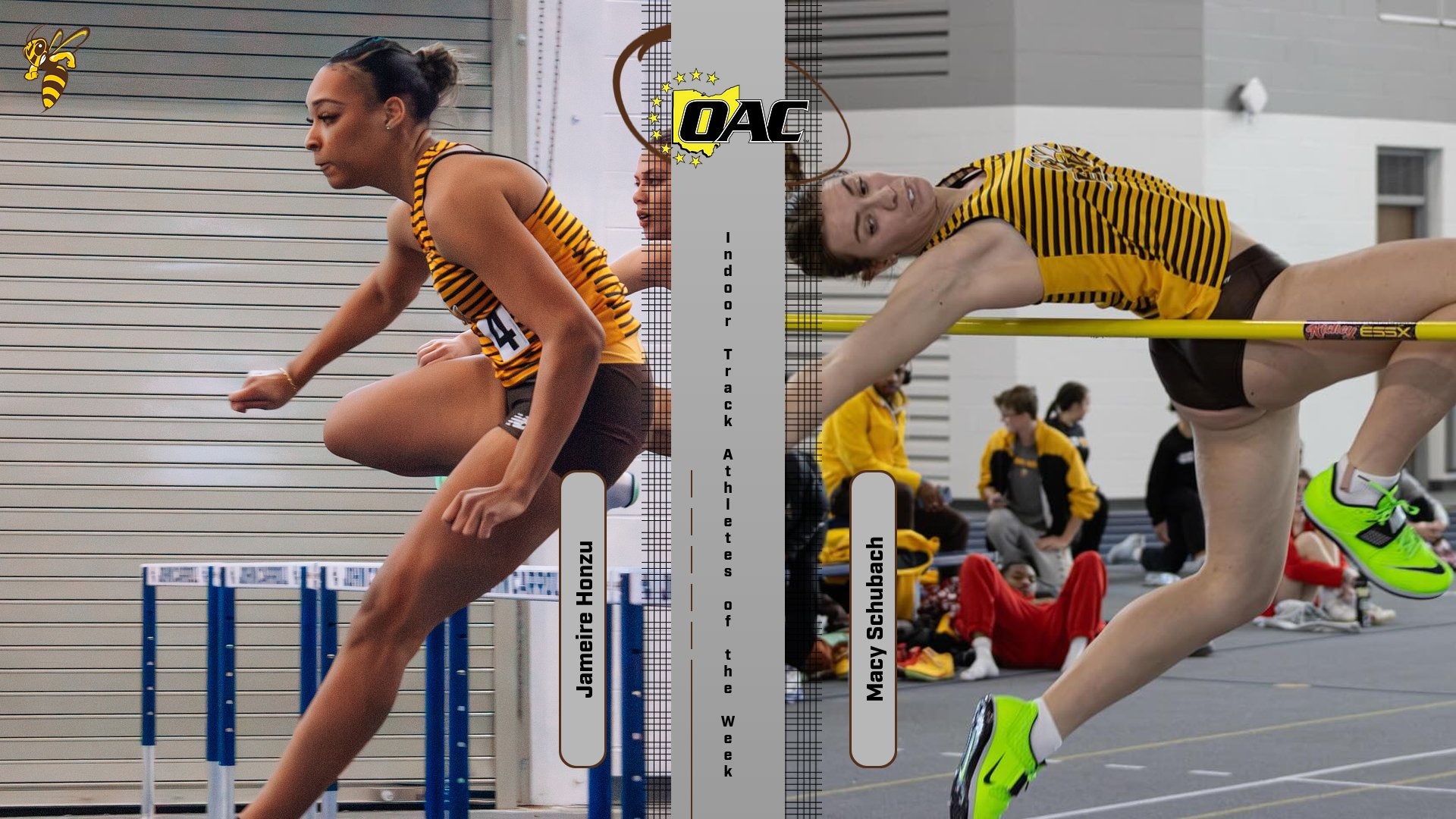 OAC Women's Indoor Track and Field Athletes of Week - February 23