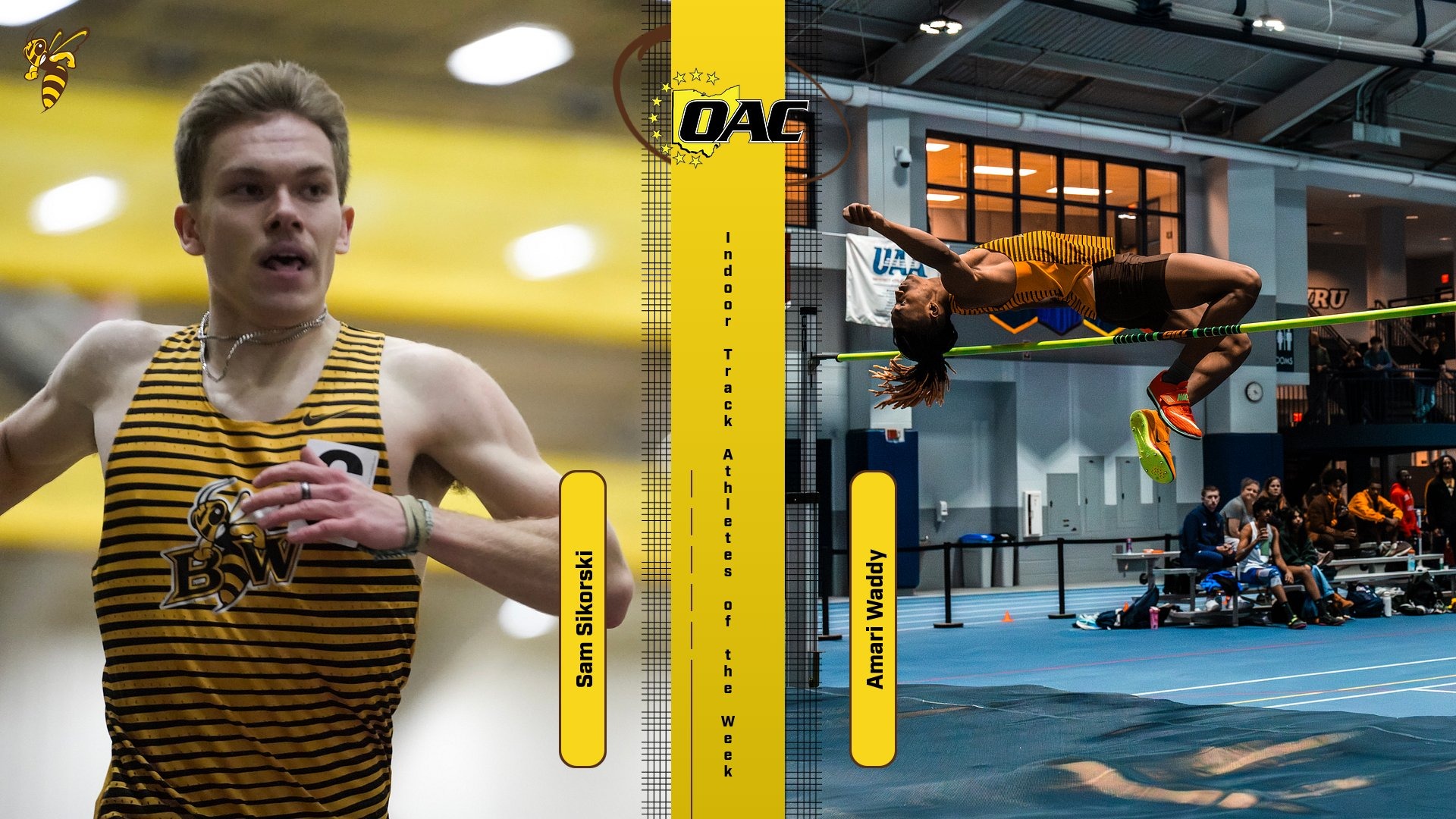 OAC Men's Indoor Track and Field Athletes of Week - February 23