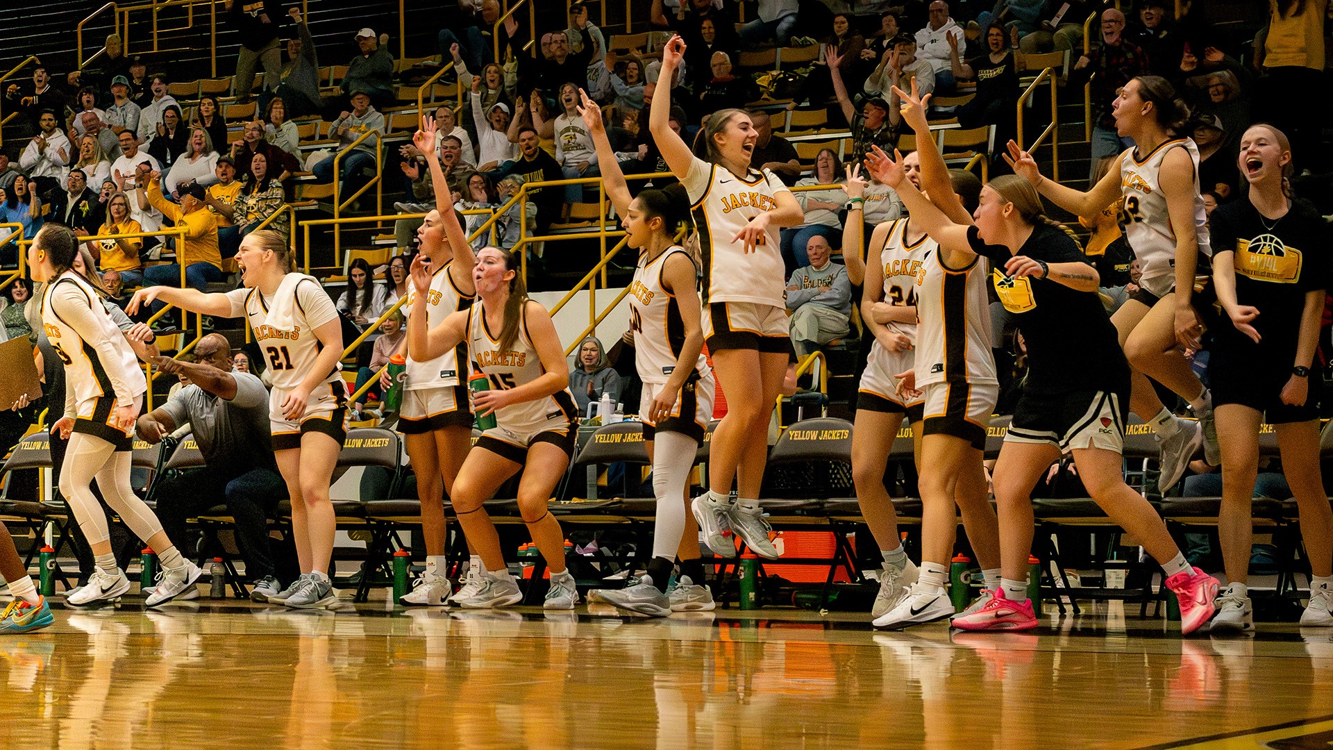 02-28-26 WBB Bench Celebration