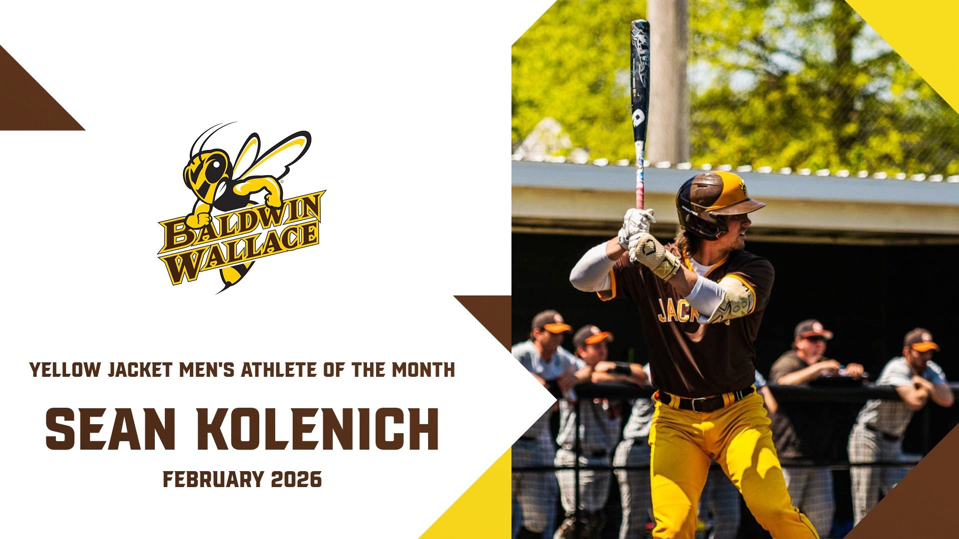 Sean Kolenich Athlete of the Month February 2026