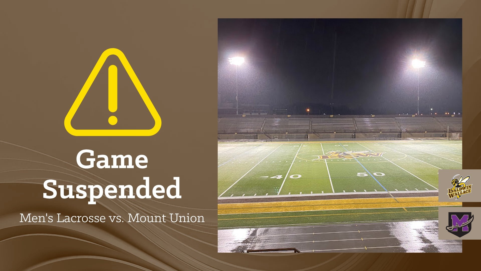 Men's Lacrosse Suspension