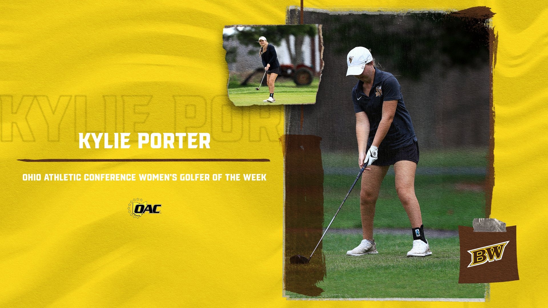 Porter Women's Golfer of the Week