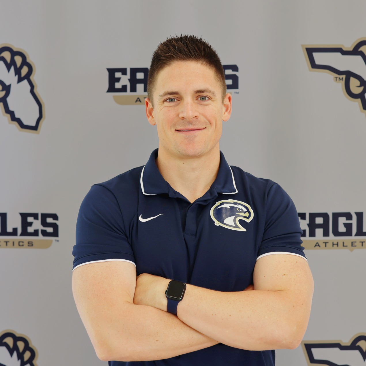 First image for test - will be deleted later - picture of Athletic Director, Nathaniel Hughes.