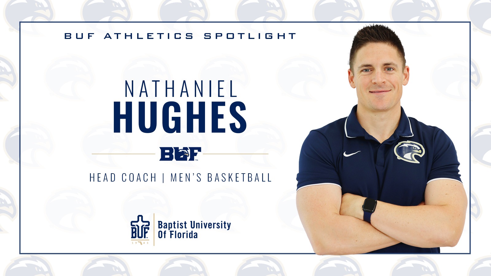 Athletics Spotlight Story Image - Nathaniel Hughes - Men's Basketball Coach and BUF Athletic Director