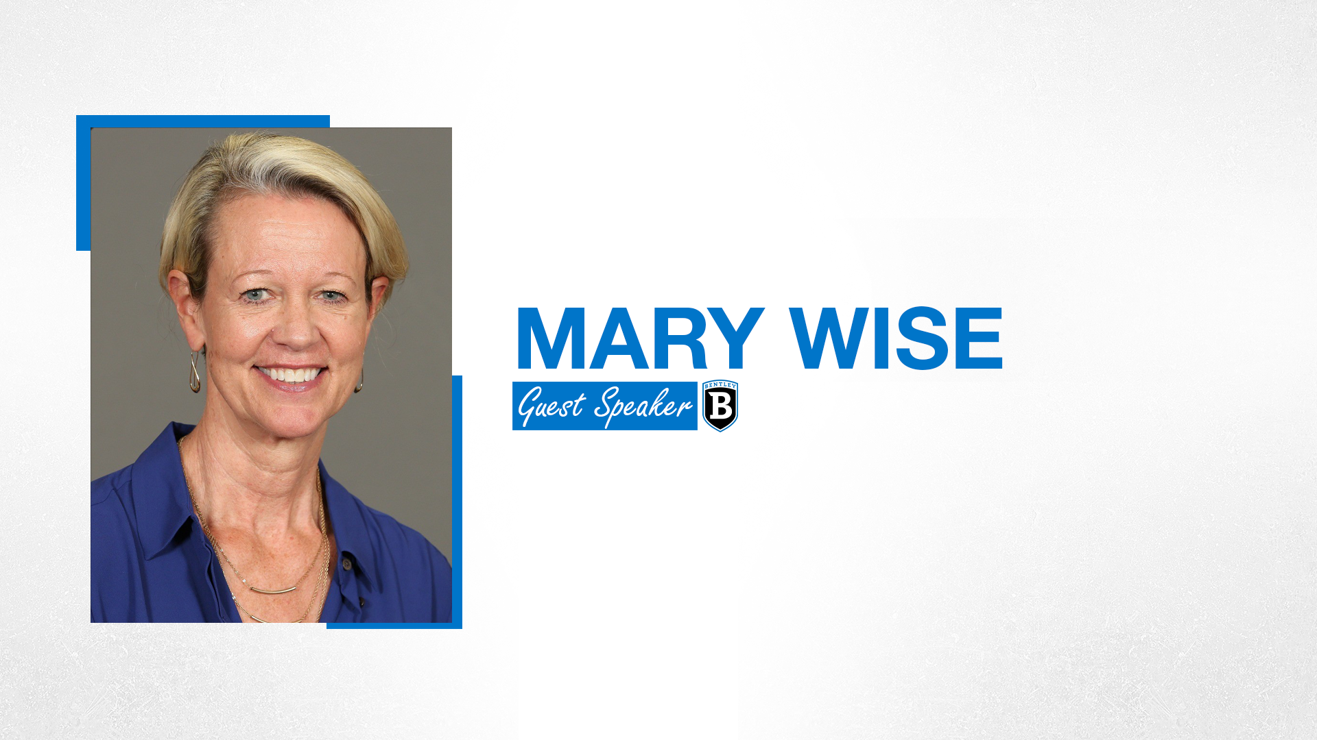 mary wise guest speaker