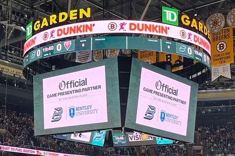 Bentley University & The Boston Fleet Make History