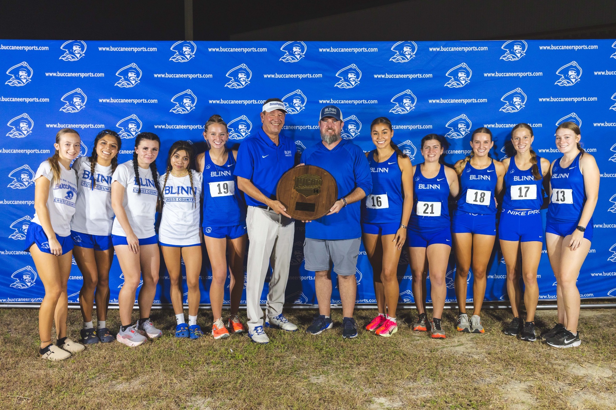 Blinn Women's Cross Country Team Region 14 Championsh 2025-26