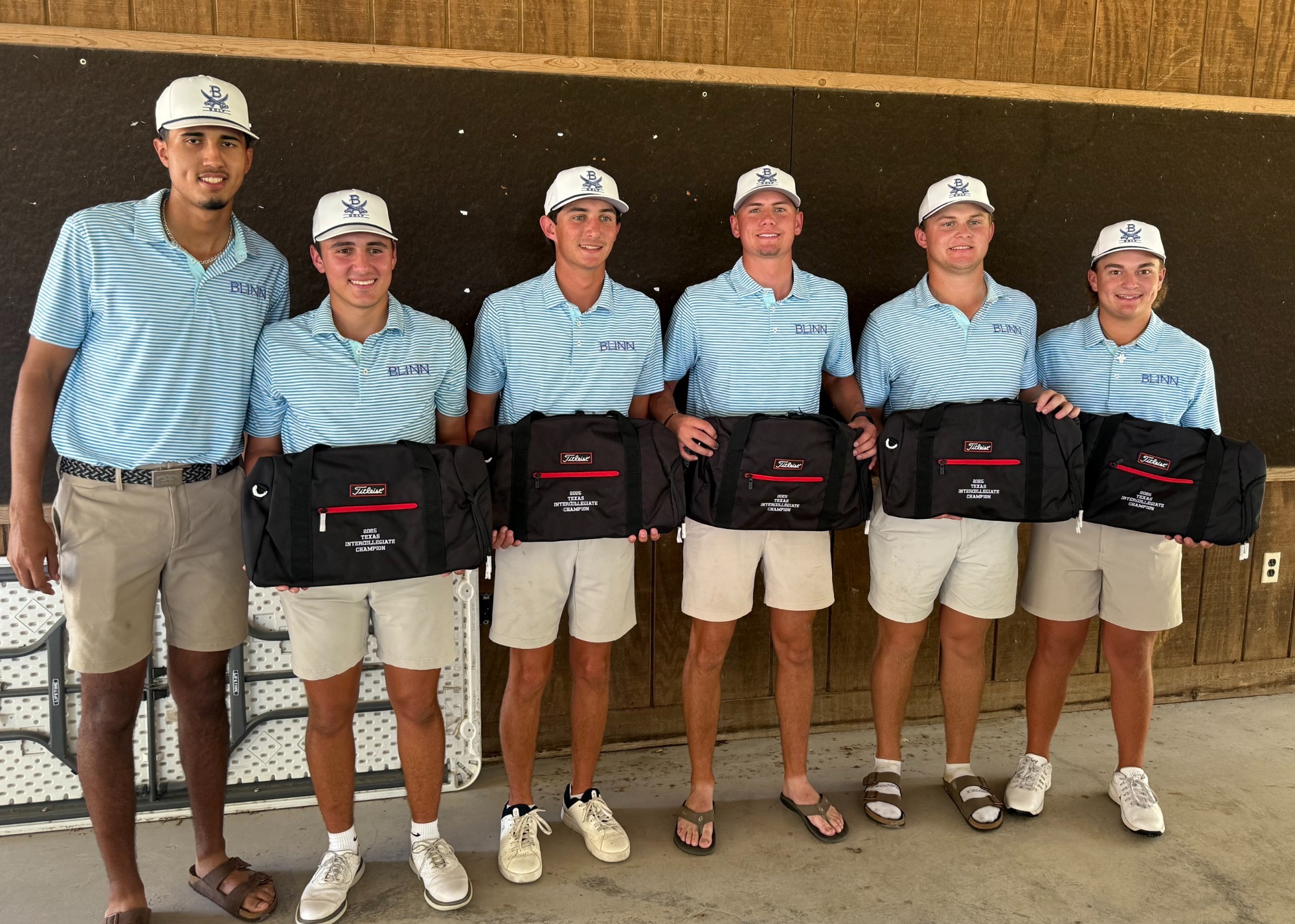 Blinn Men's Golf Team Win Texas Intercollegiate 2025-26
