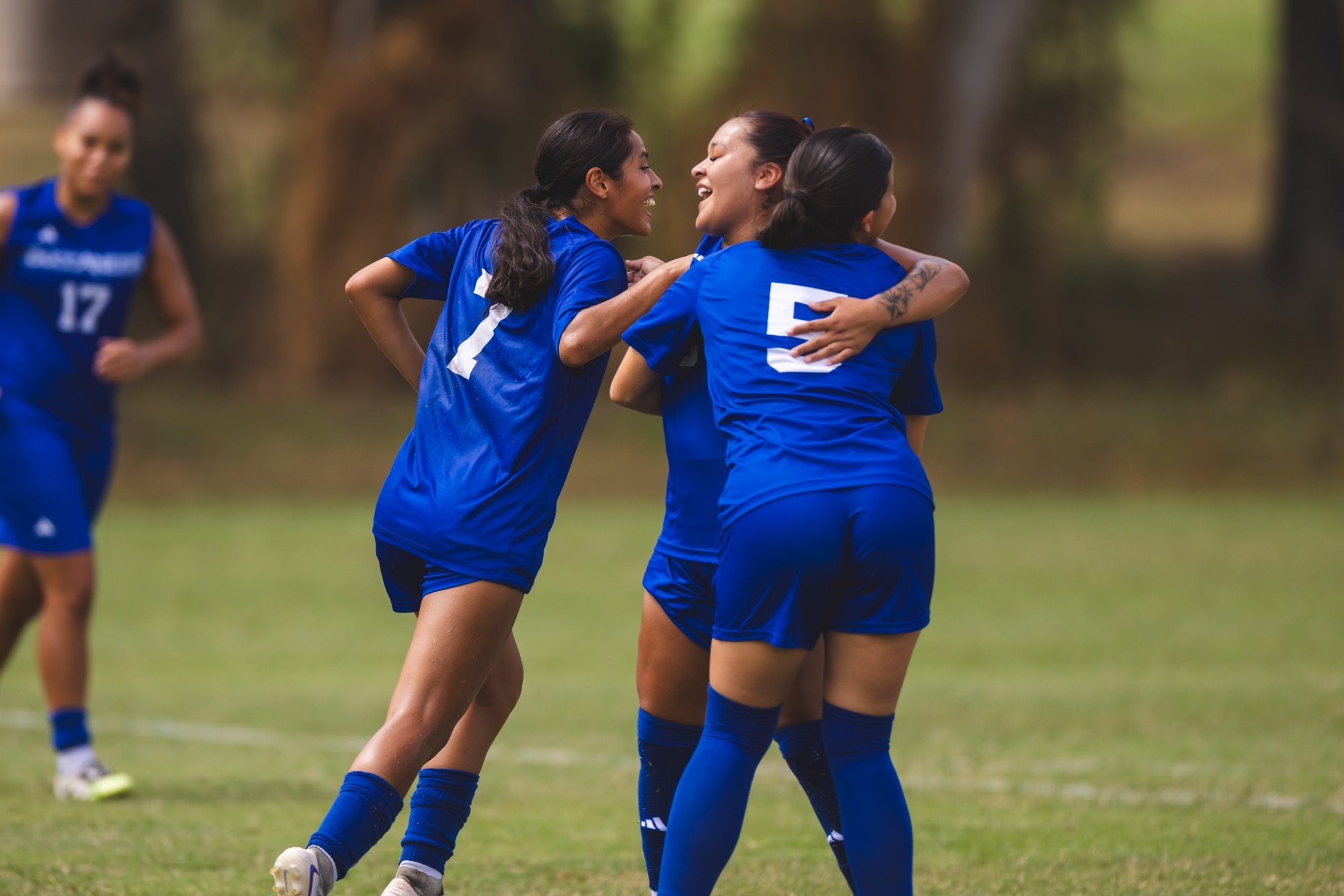 Blinn WSOC Goal Celebration 2026