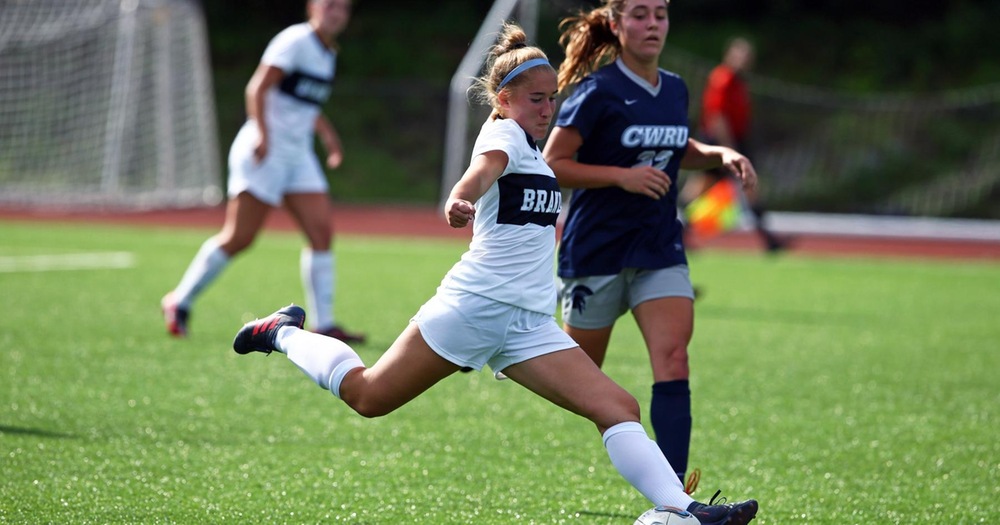 Women's soccer roars past Johnson and Wales, 70 Brandeis University
