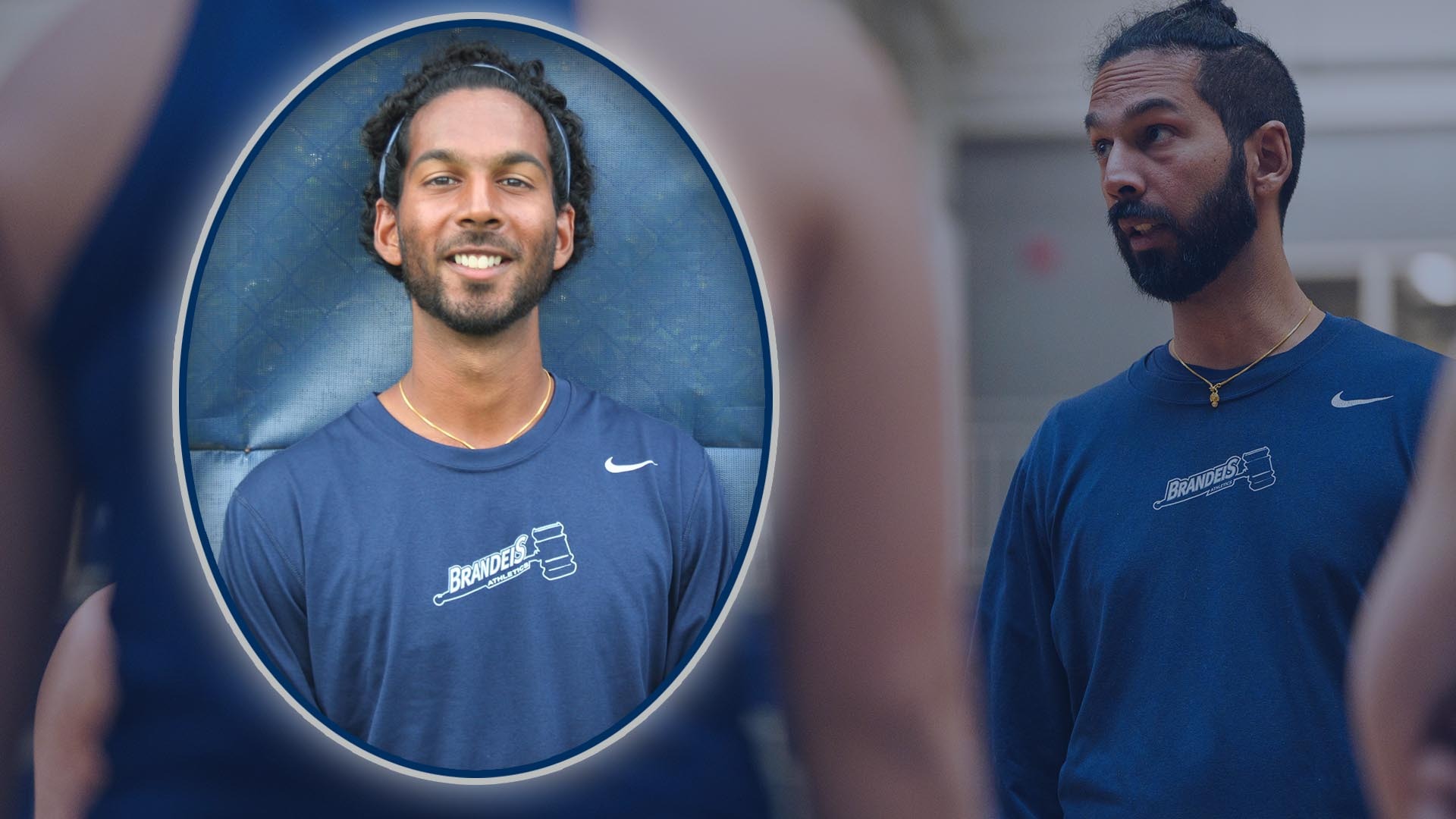 IMAGE: Pauri Pandian addressing his team; INSET: Headshot of Pauri Pandian