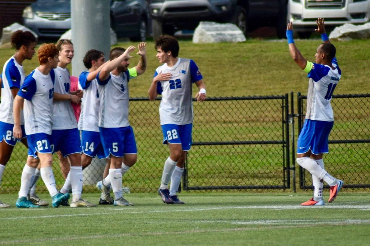 Goal celebration Msoc 2025