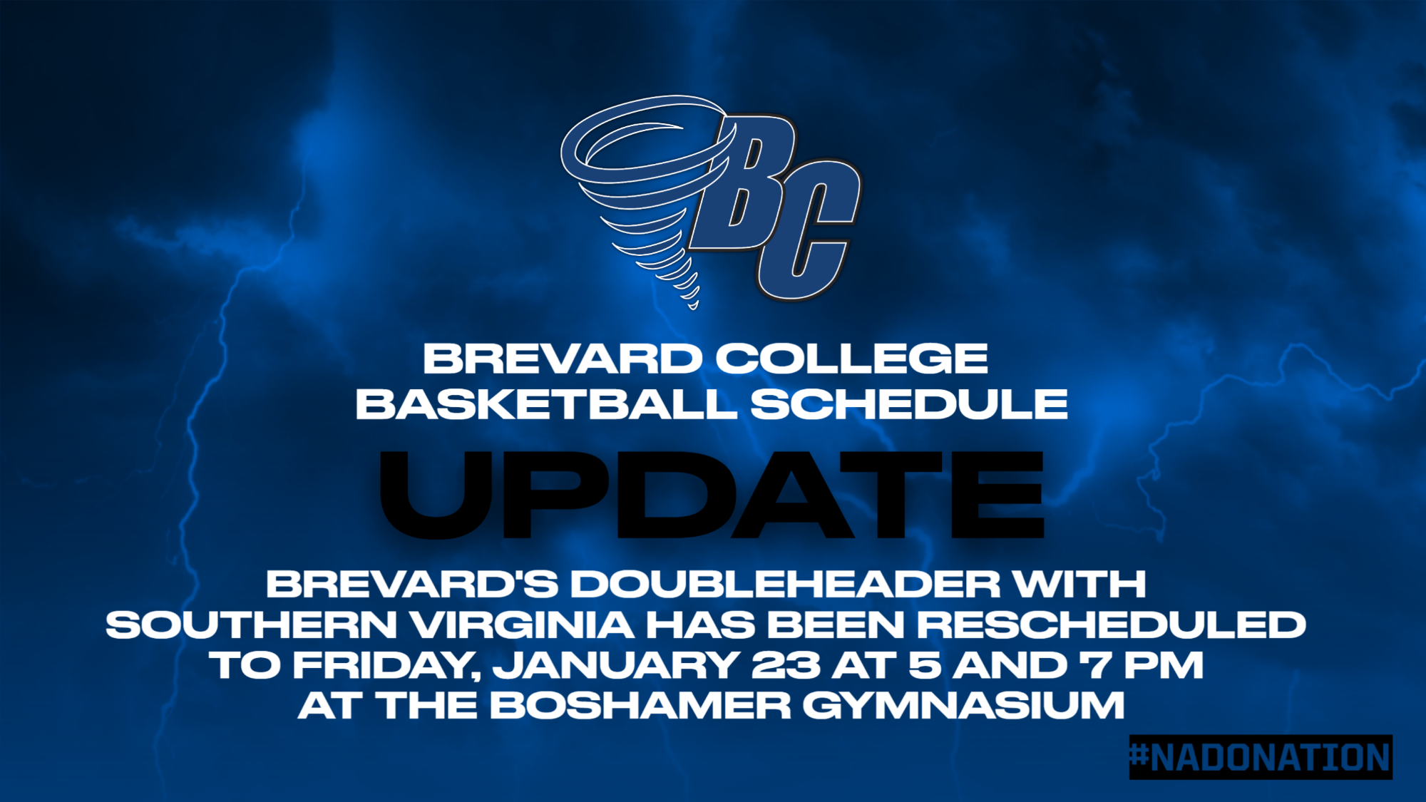 basketball schedule change