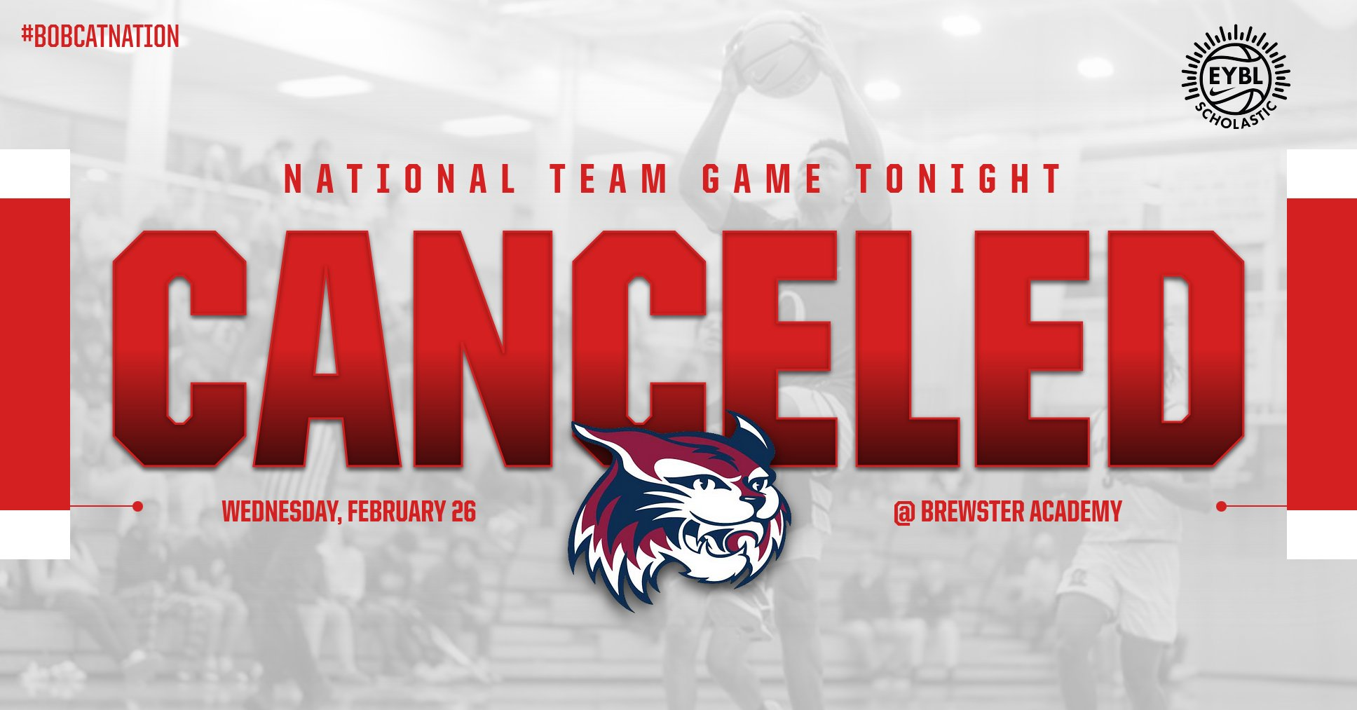 Cancelled Game 2.26