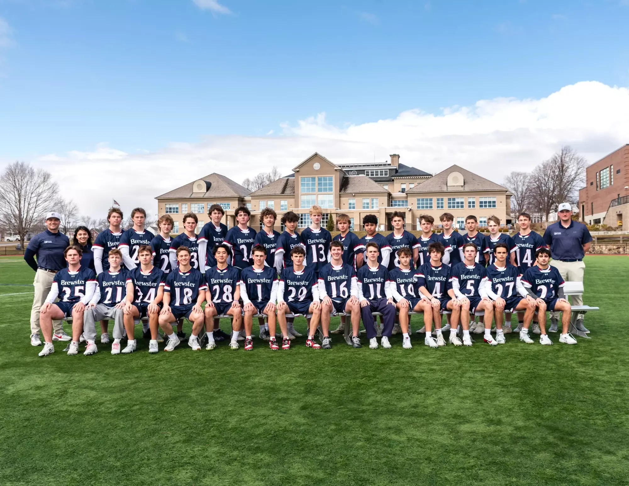 Boys' Varsity Lacrosse Team Photo 2025