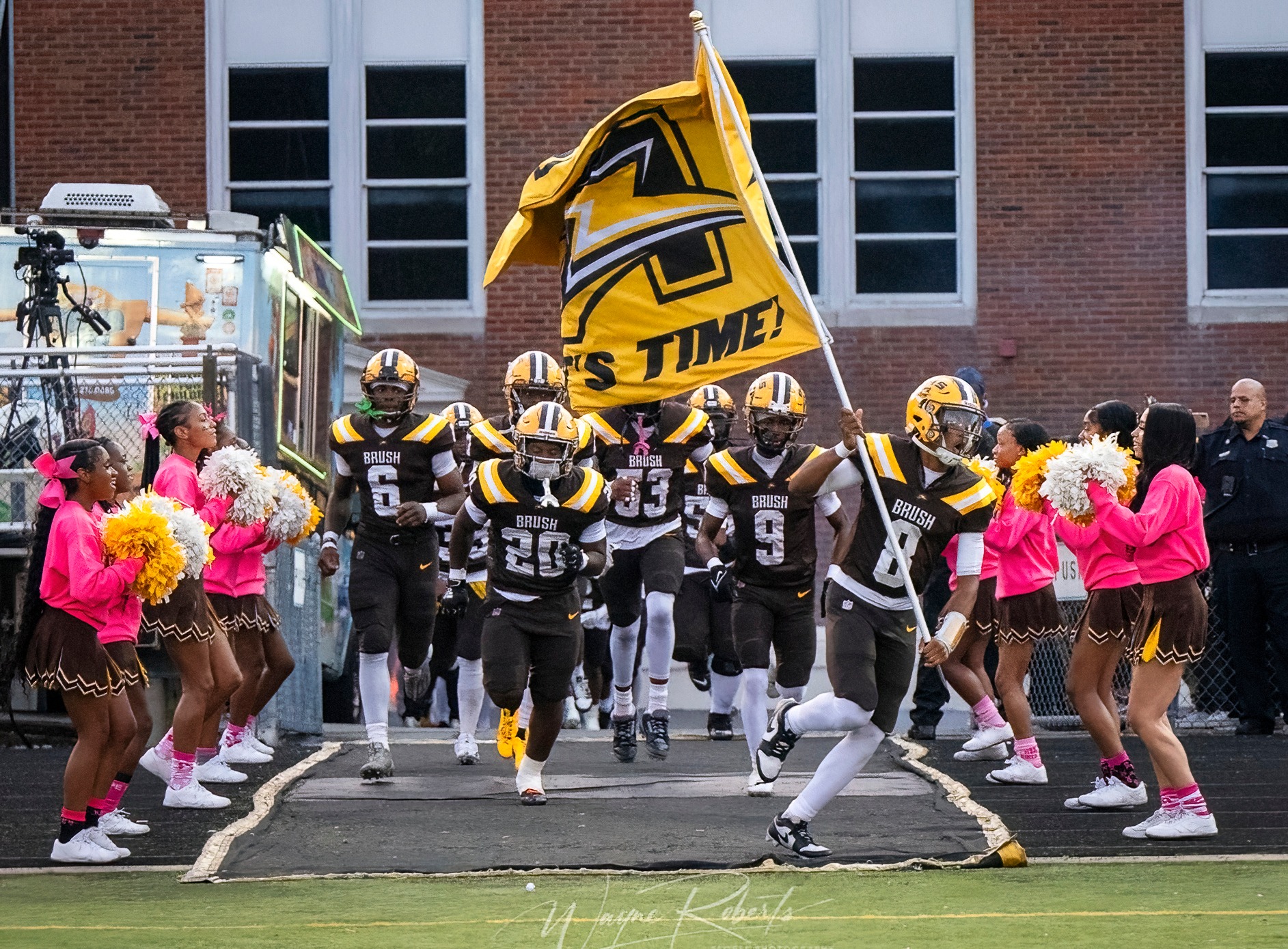 Arcs Drop Football Season Opener 4025 at Lorain Brush High School