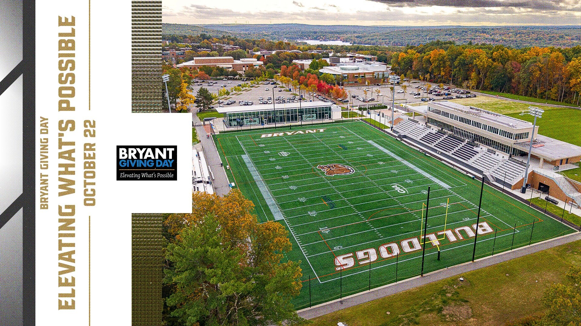 Elevate What's Possible Graphic for Bryant Giving Day
