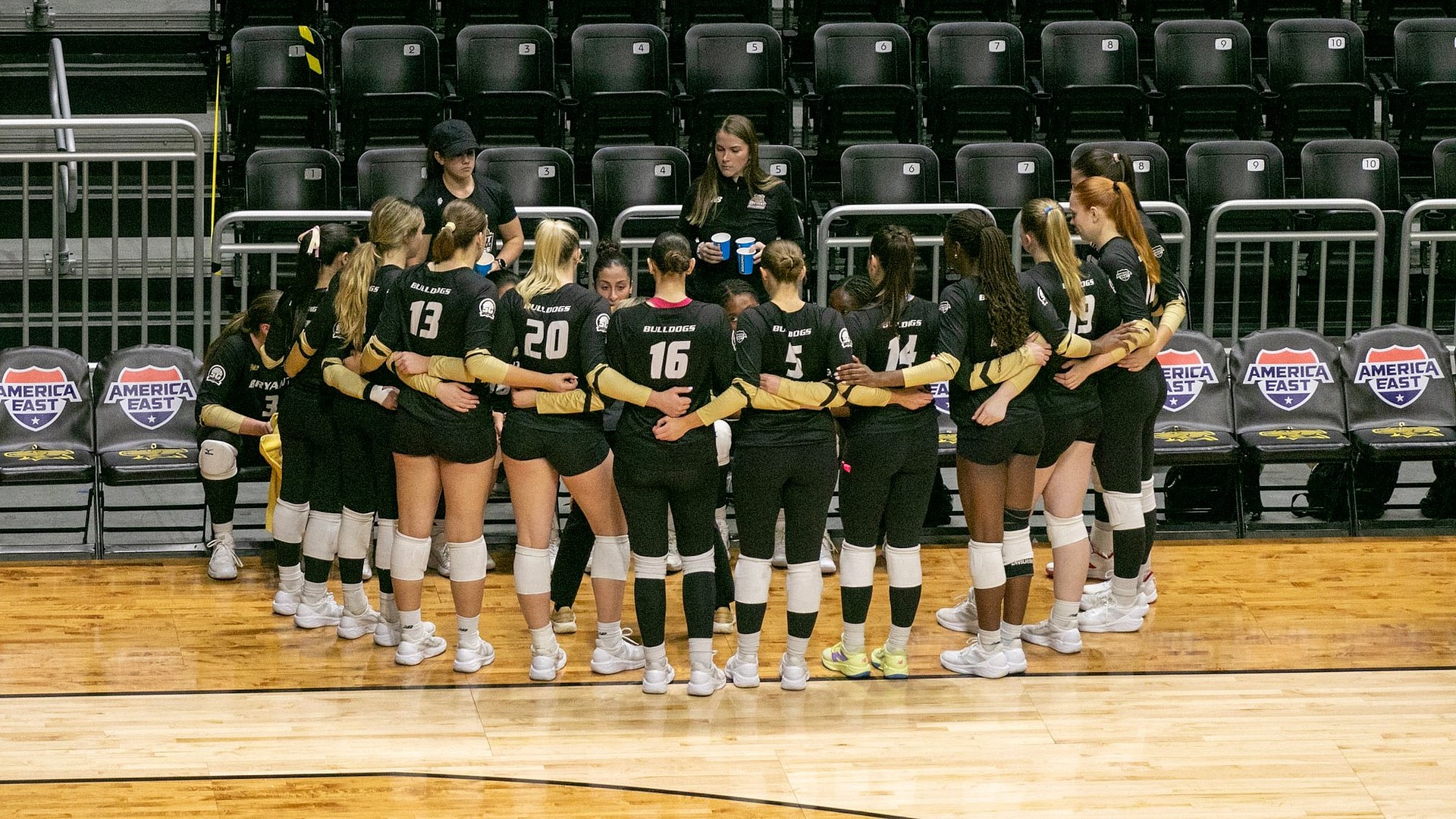 VB Huddle vs. UAlbany in AE Semifinal Match