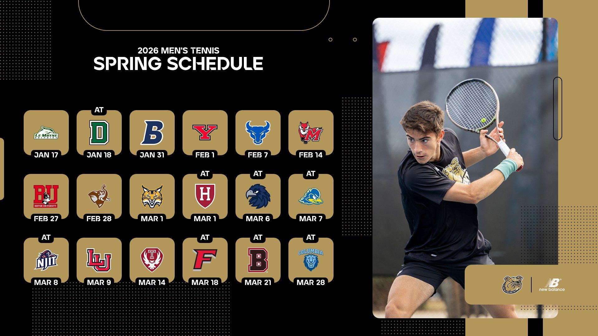 MTEN 26 Spring Schedule