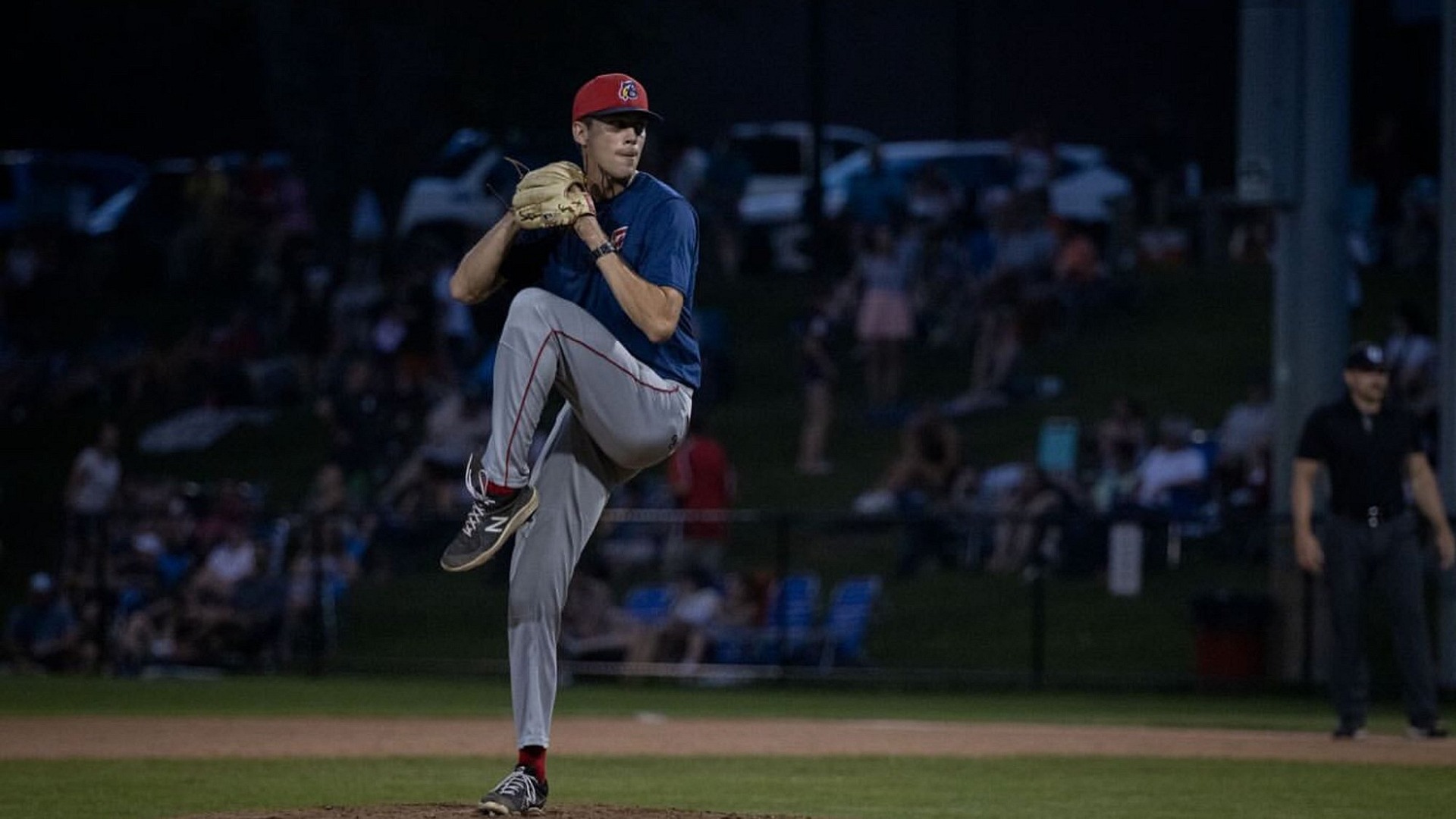 Landon White Delivers a Pitch for Bourne