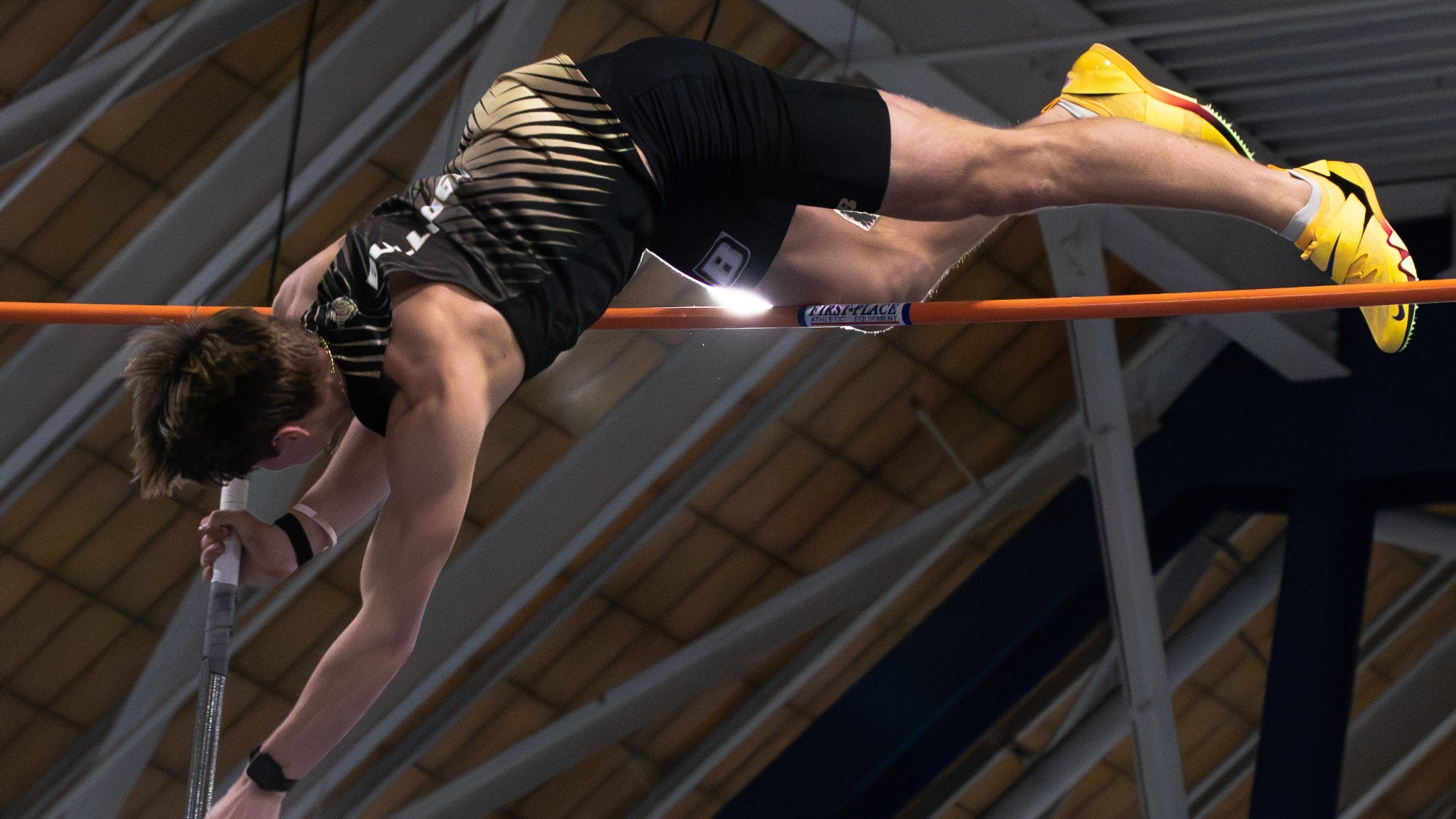 Bryant pole vault successful attempt