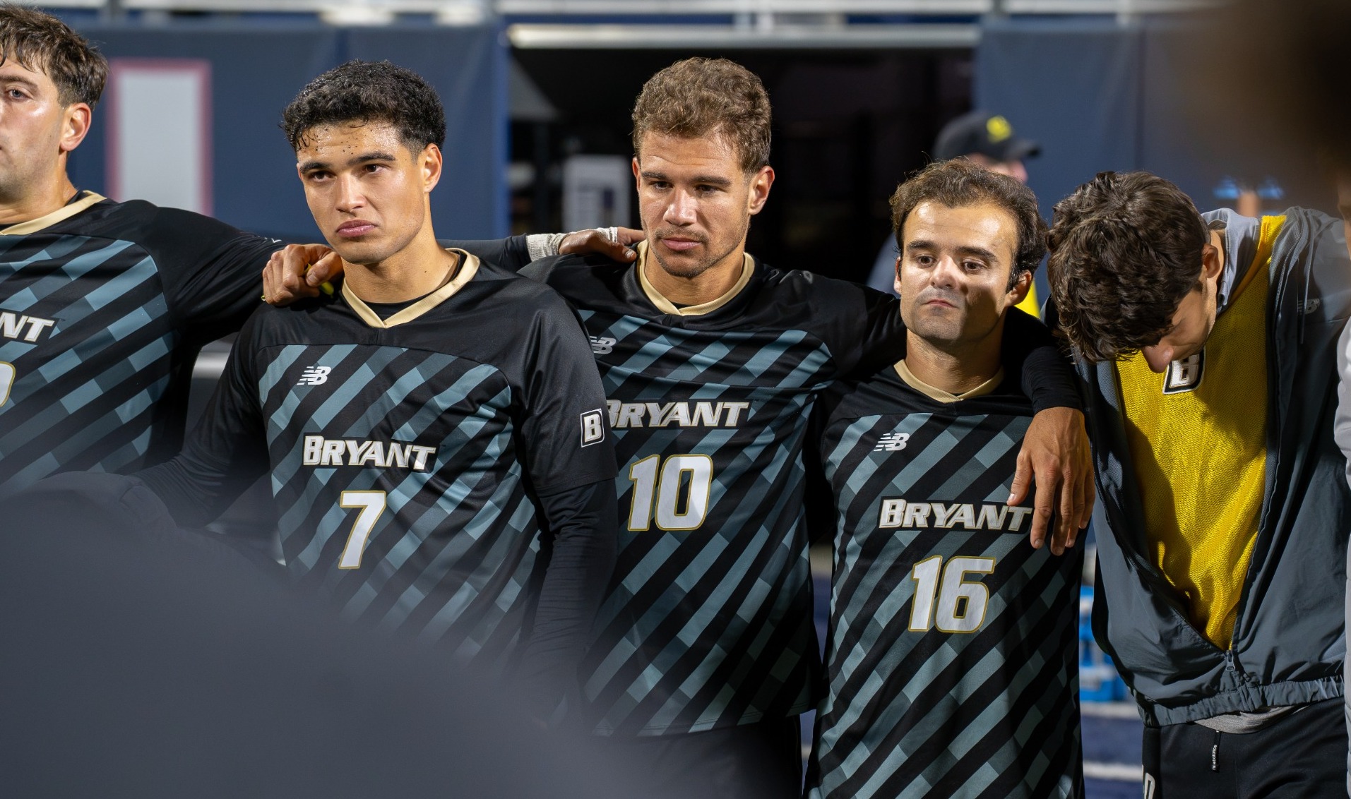 Team huddle