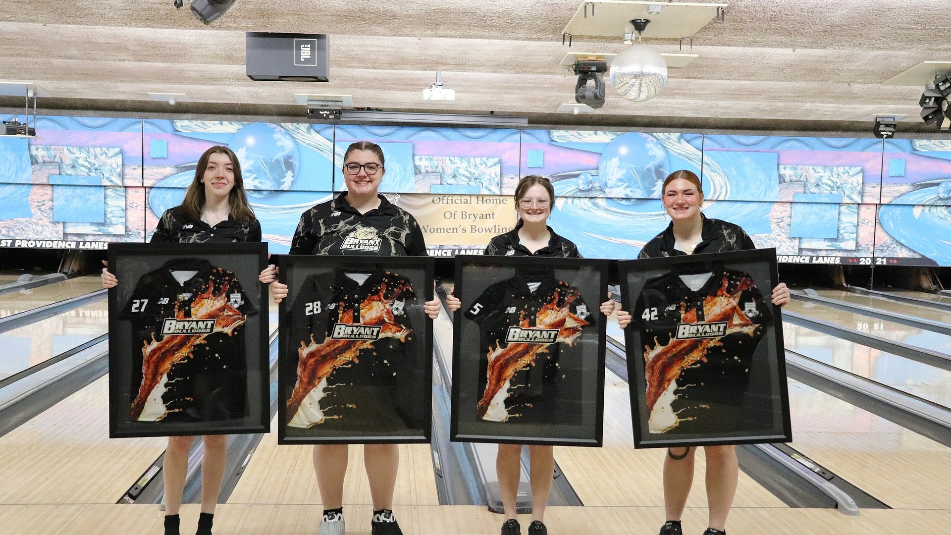 Women's Bowling 2026 Senior Day hosting the New England Cup tournament