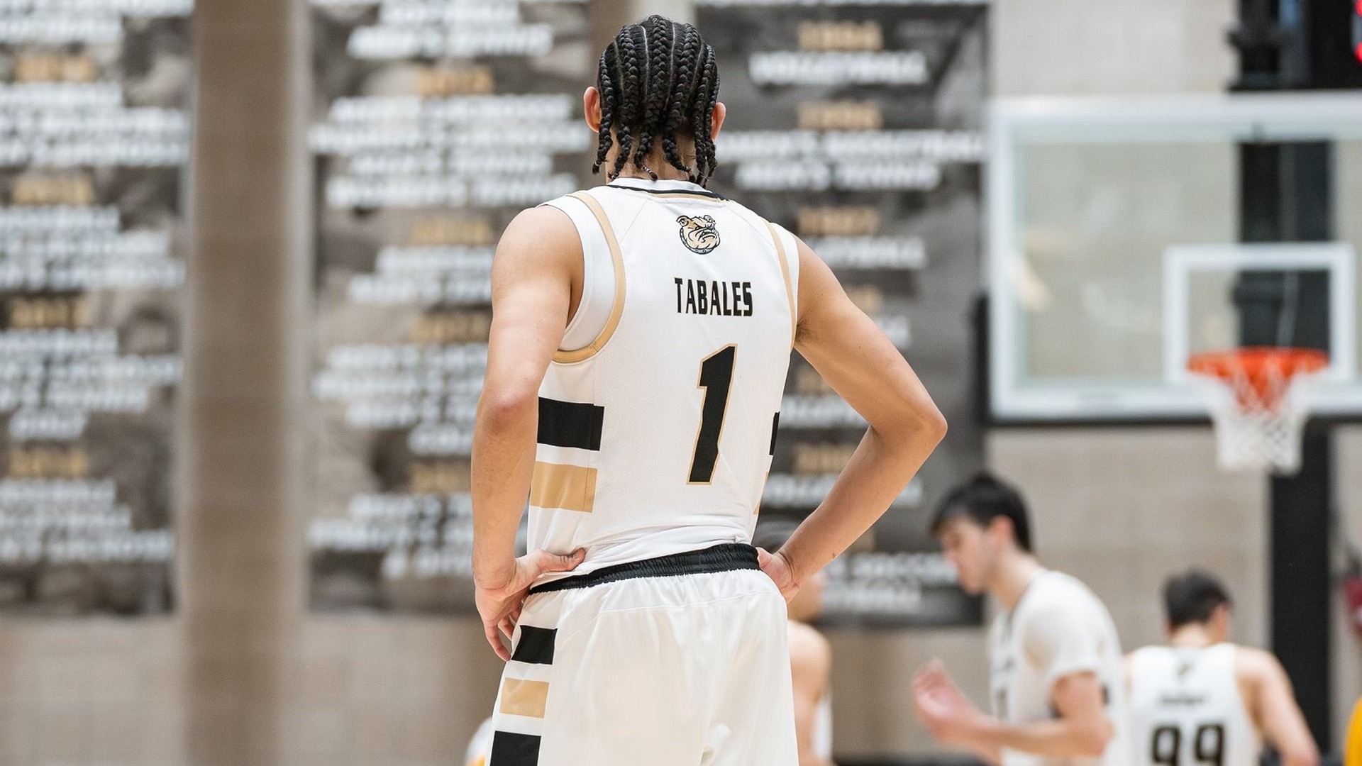 Picture of Ty Tabales from the back