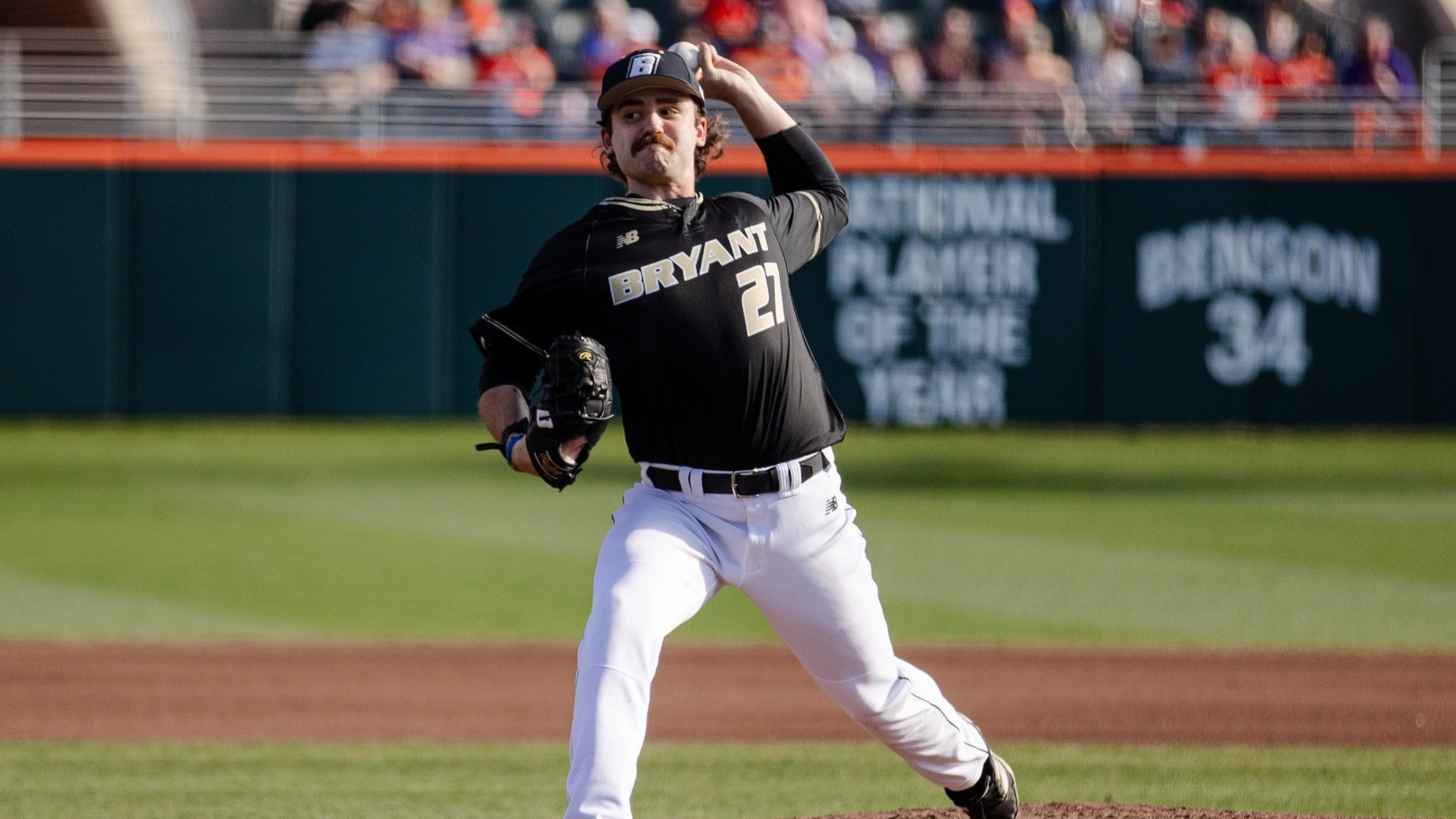 Aidan Vining delivers a pitch at Clemson